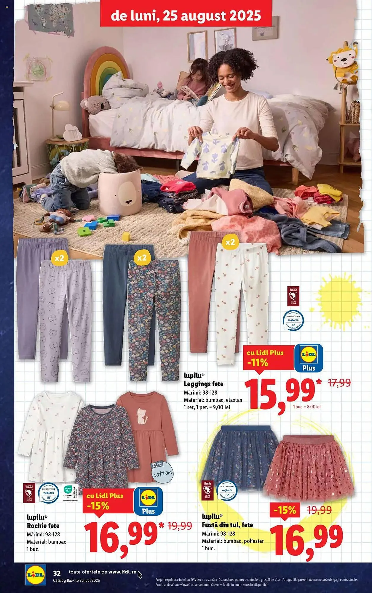 Catalog Catalog Lidl de la 11 august până la 31 august 2025 - Revista Pagina 32