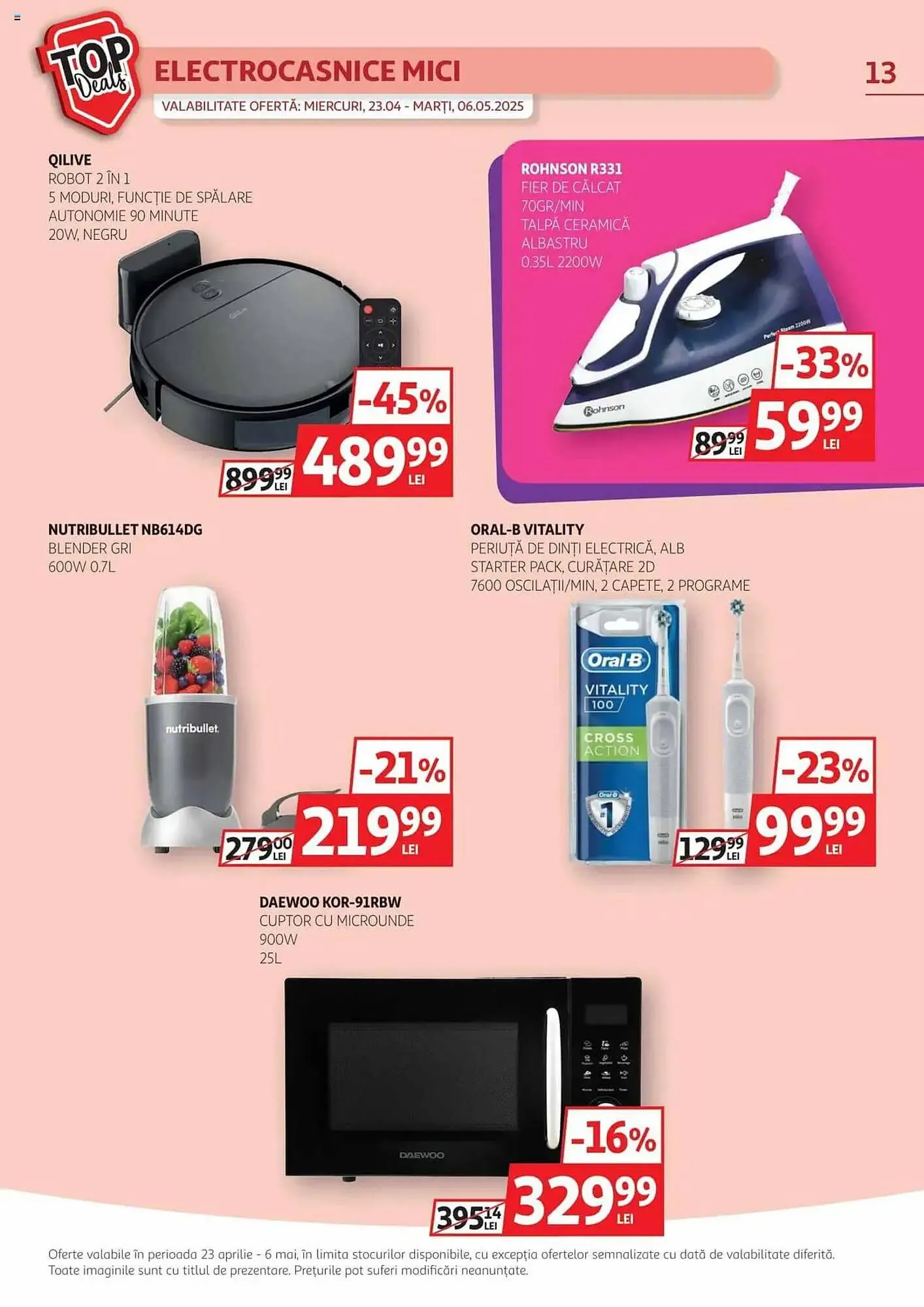 Catalog Catalog Auchan de la 23 aprilie până la 6 mai 2025 - Revista Pagina 13