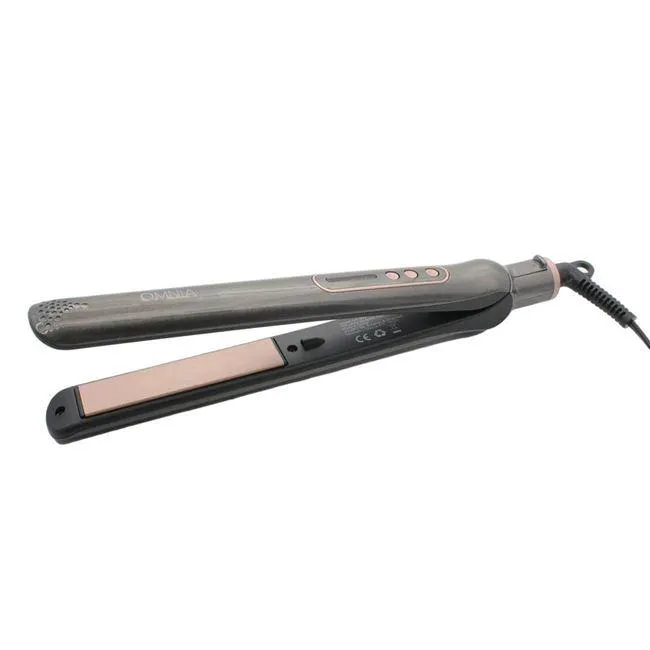 Placa de Indreptat Parul Electrica cu Acoperire Ceramica Roz Aurie 40W