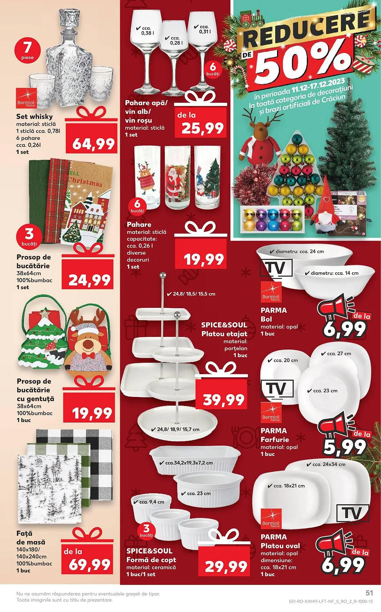 Catalog Kaufland catalog de la 6 decembrie până la 12 decembrie 2023 - Revista Pagina 51