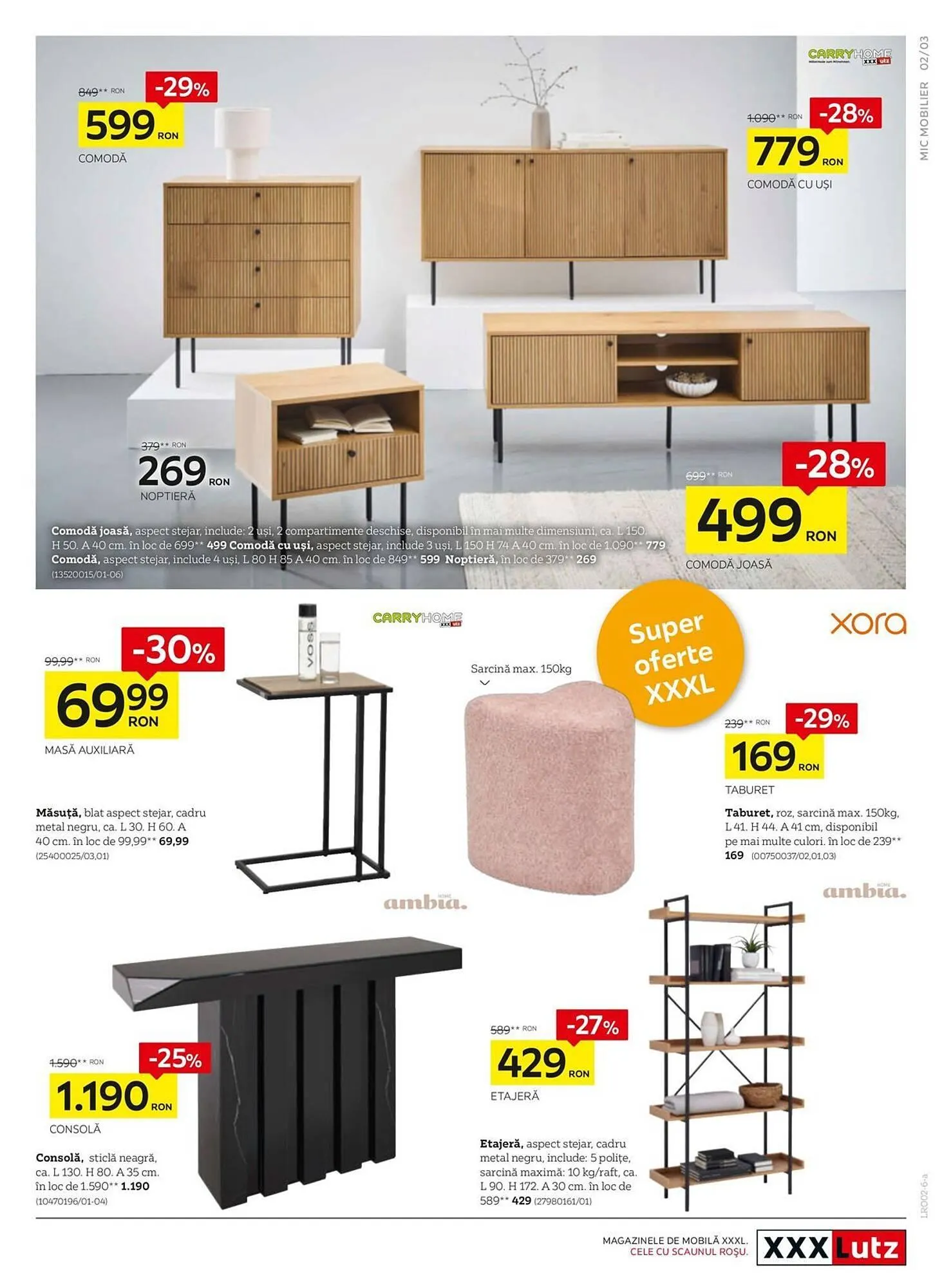 Catalog Catalog XXXLutz de la 2 februarie până la 1 martie 2026 - Revista Pagina 3