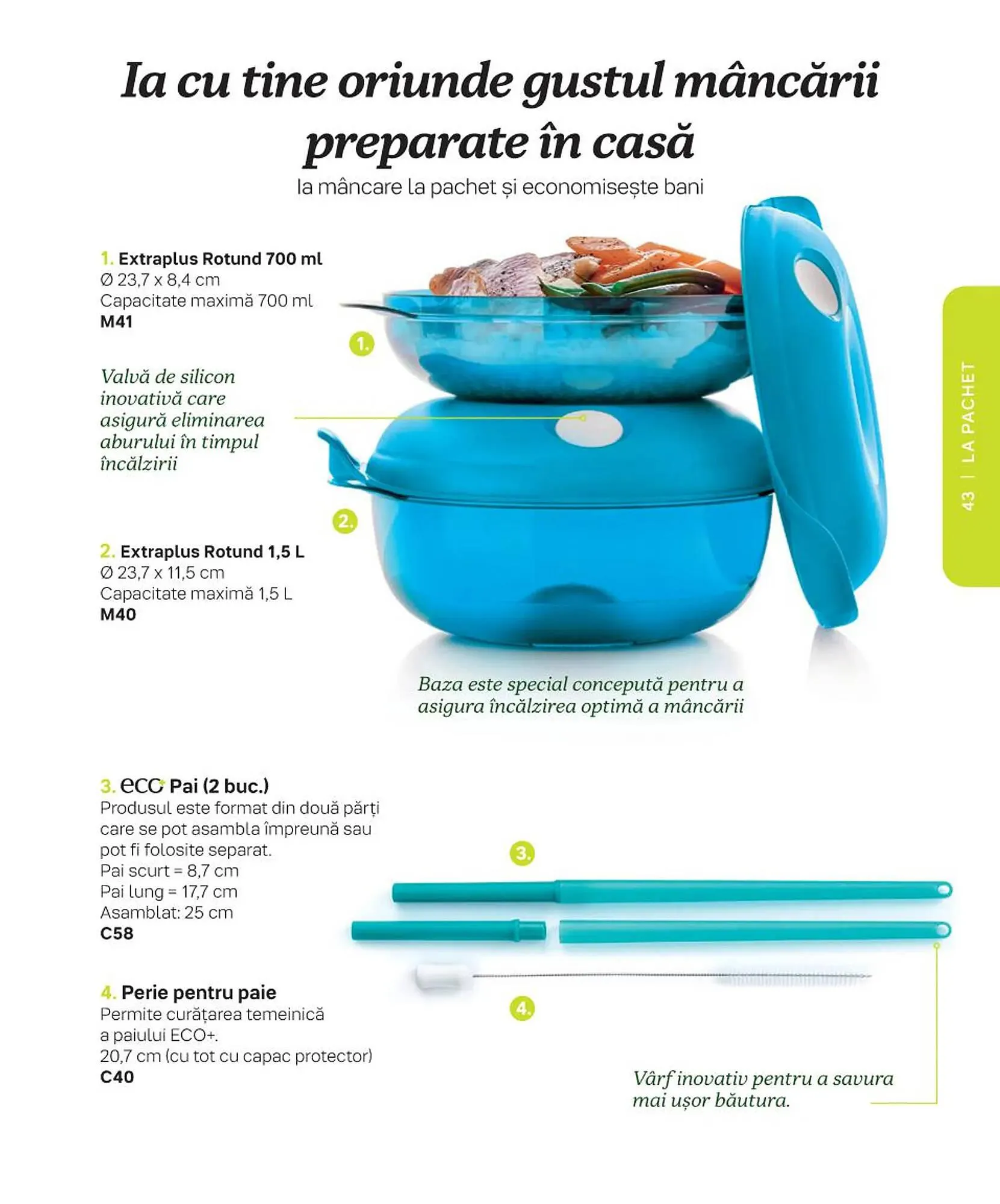 Catalog Tupperware catalog de la 10 martie până la 23 septembrie 2023 - Revista Pagina 43