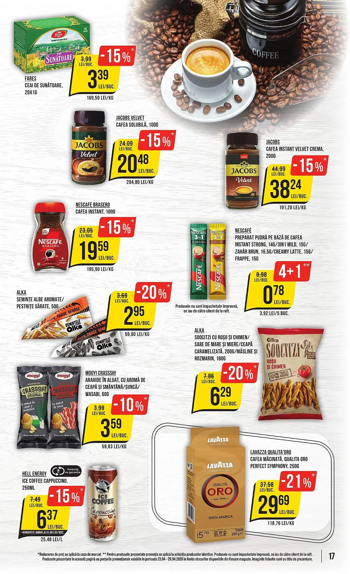 Catalog Catalog Mega Image de la 23 aprilie până la 29 aprilie 2026 - Revista Pagina 17