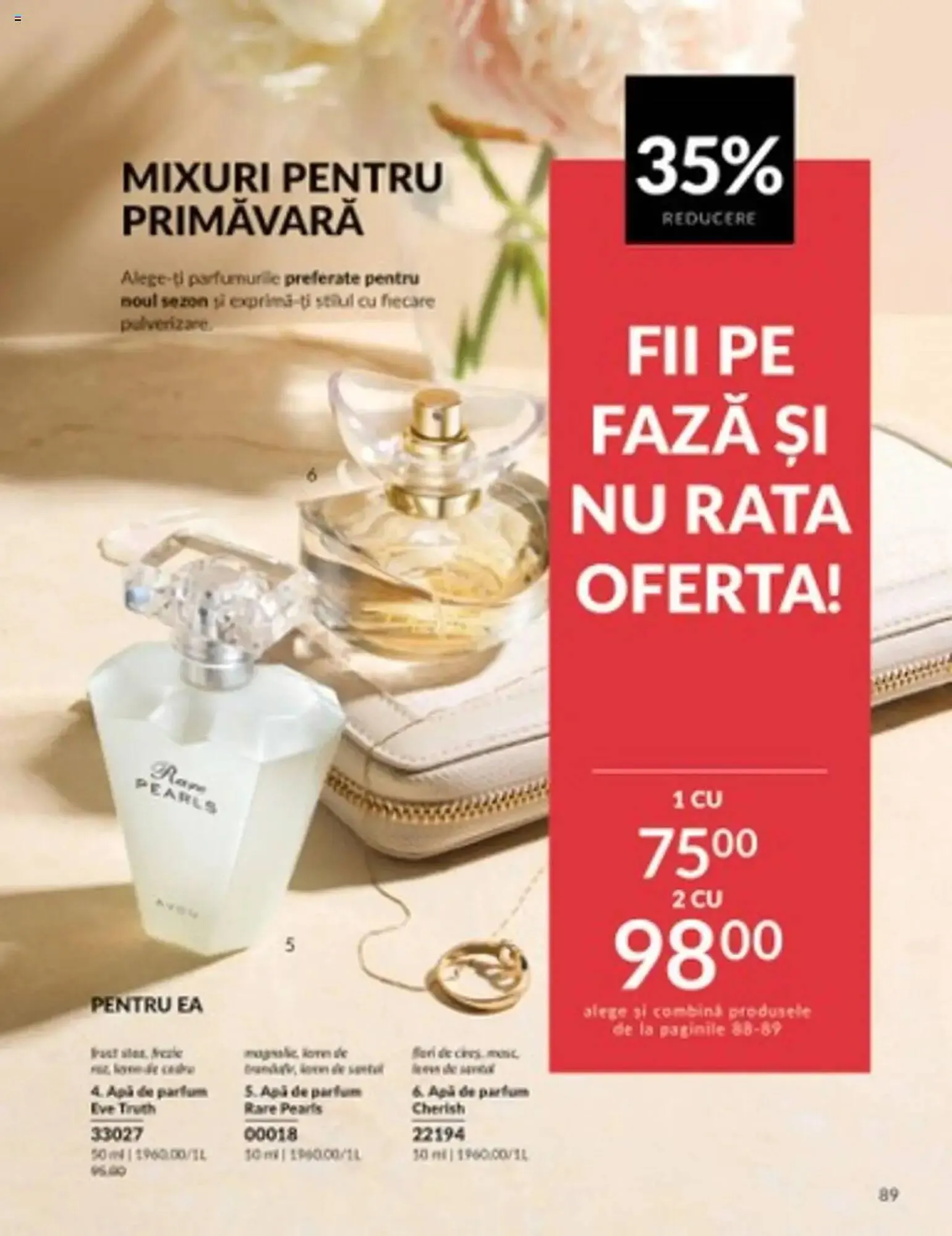 Catalog Catalog Avon de la 1 martie până la 31 martie 2025 - Revista Pagina 89