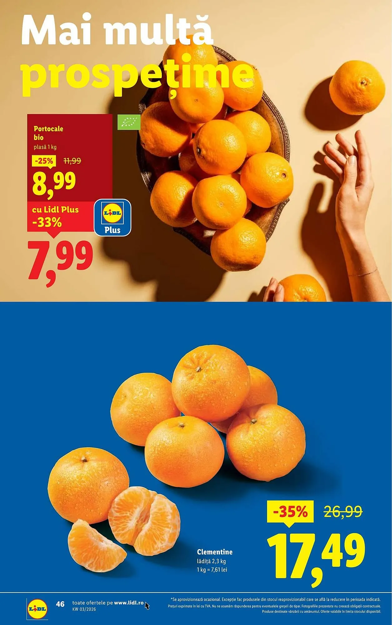 Catalog Catalog Lidl de la 12 ianuarie până la 18 ianuarie 2026 - Revista Pagina 46