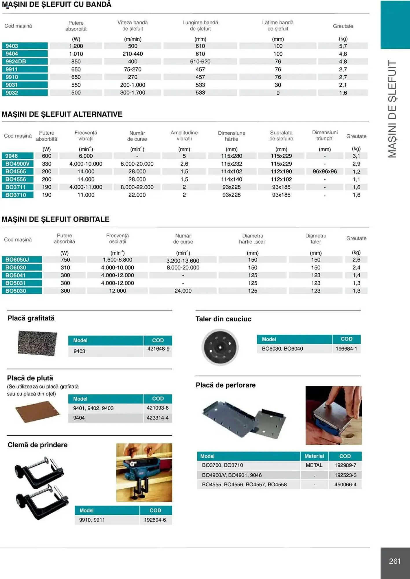 Catalog Catalog Makita de la 8 ianuarie până la 31 decembrie 2025 - Revista Pagina 261