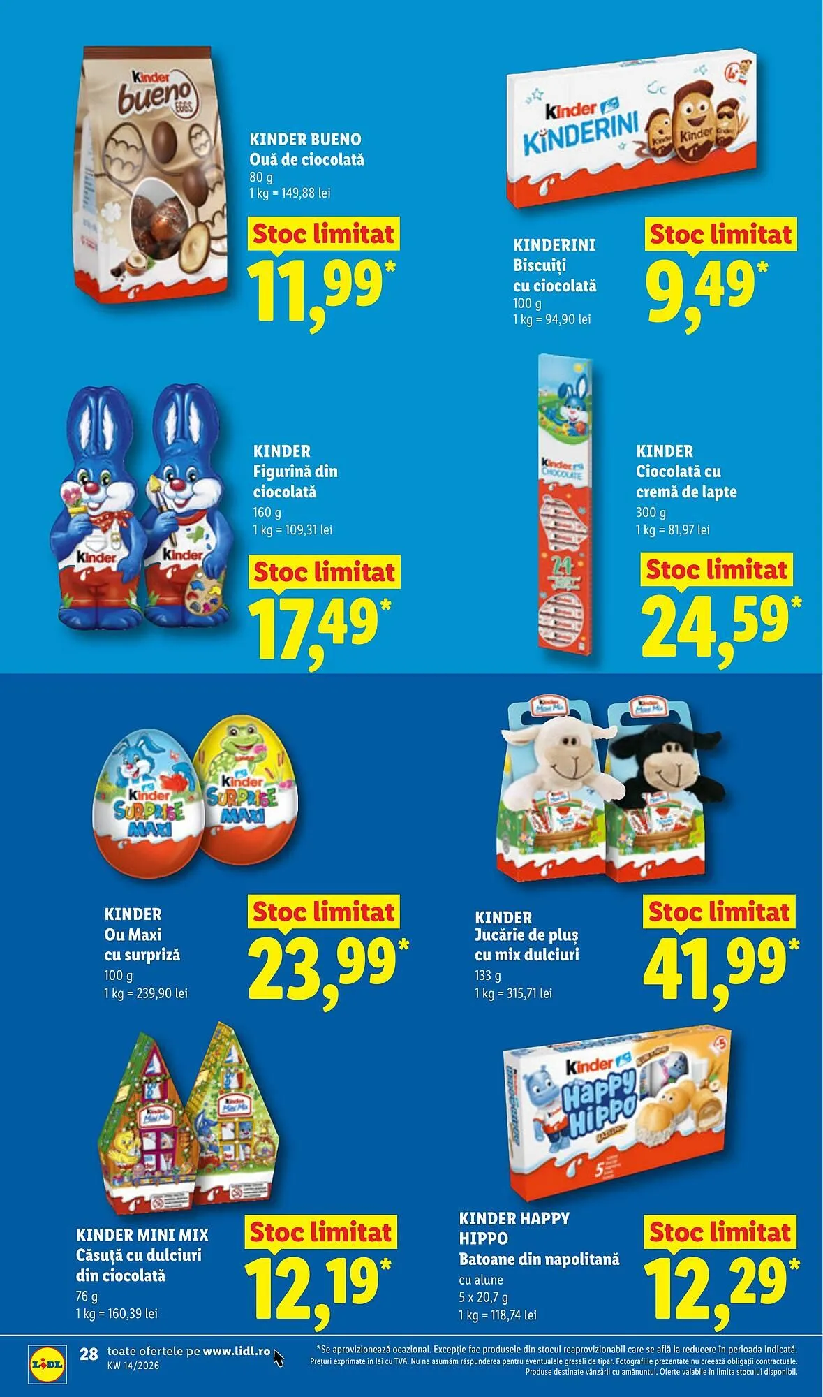 Catalog Catalog Lidl de la 30 martie până la 5 aprilie 2026 - Revista Pagina 28