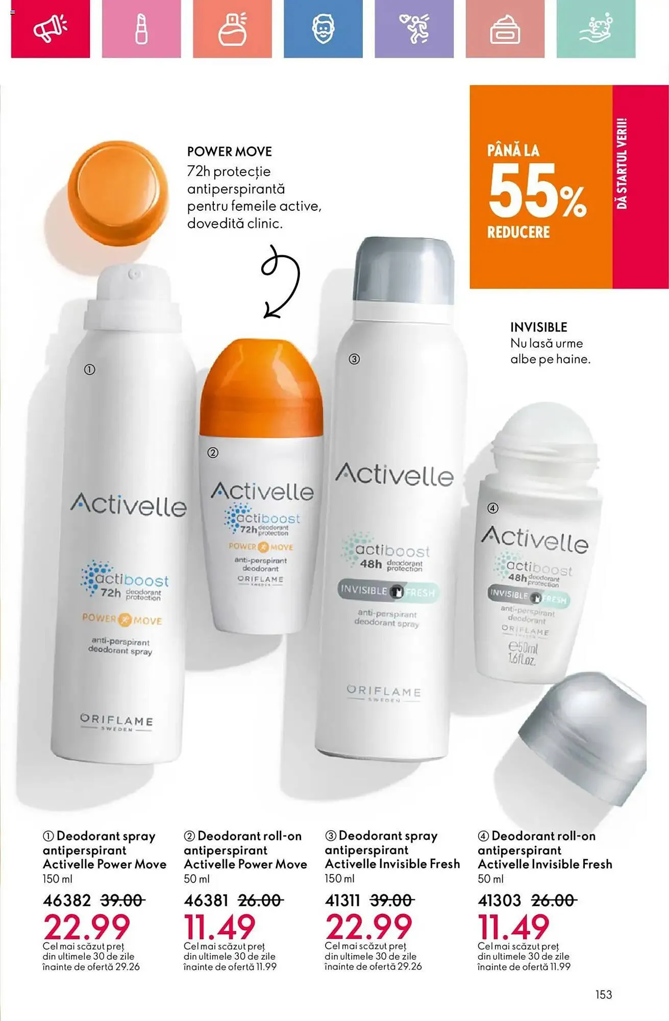 Catalog Catalog Oriflame de la 4 mai până la 24 mai 2025 - Revista Pagina 153