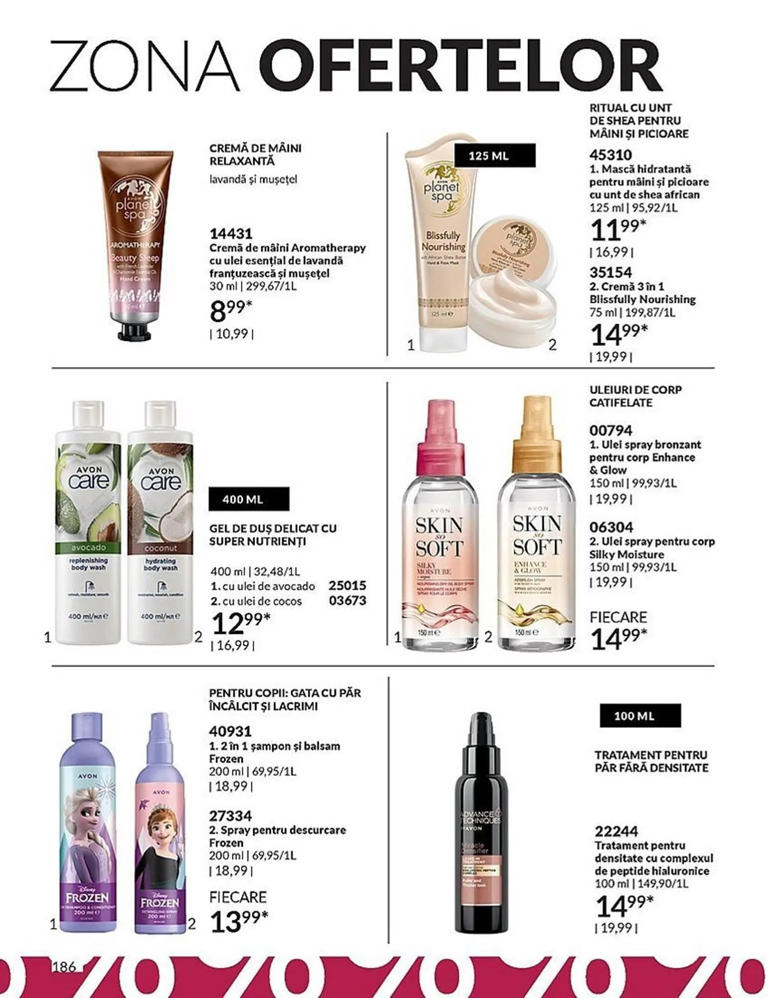 Catalog Avon catalog de la 1 septembrie până la 30 septembrie 2023 - Revista Pagina 186