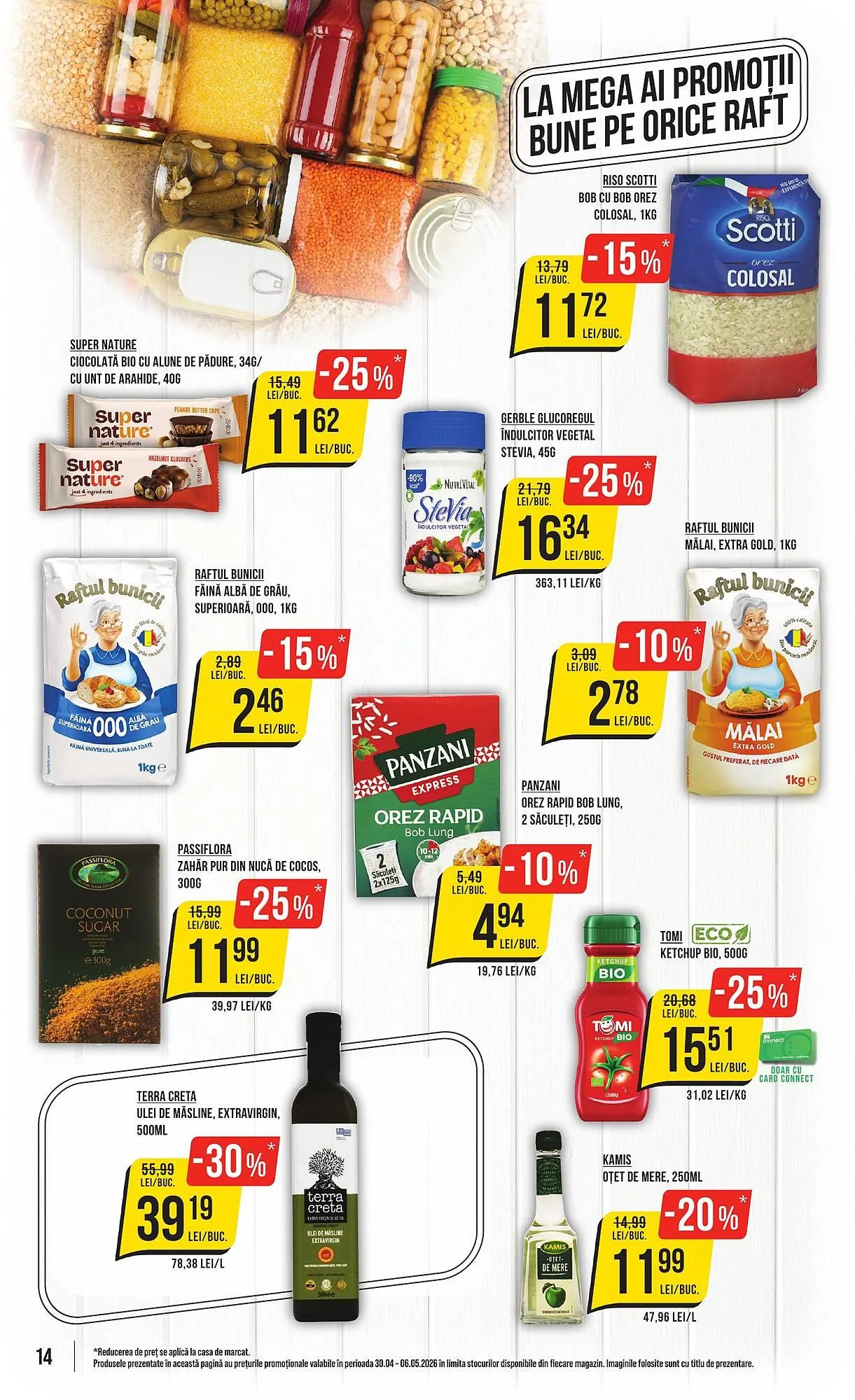 Catalog Catalog Mega Image de la 30 aprilie până la 6 mai 2026 - Revista Pagina 14