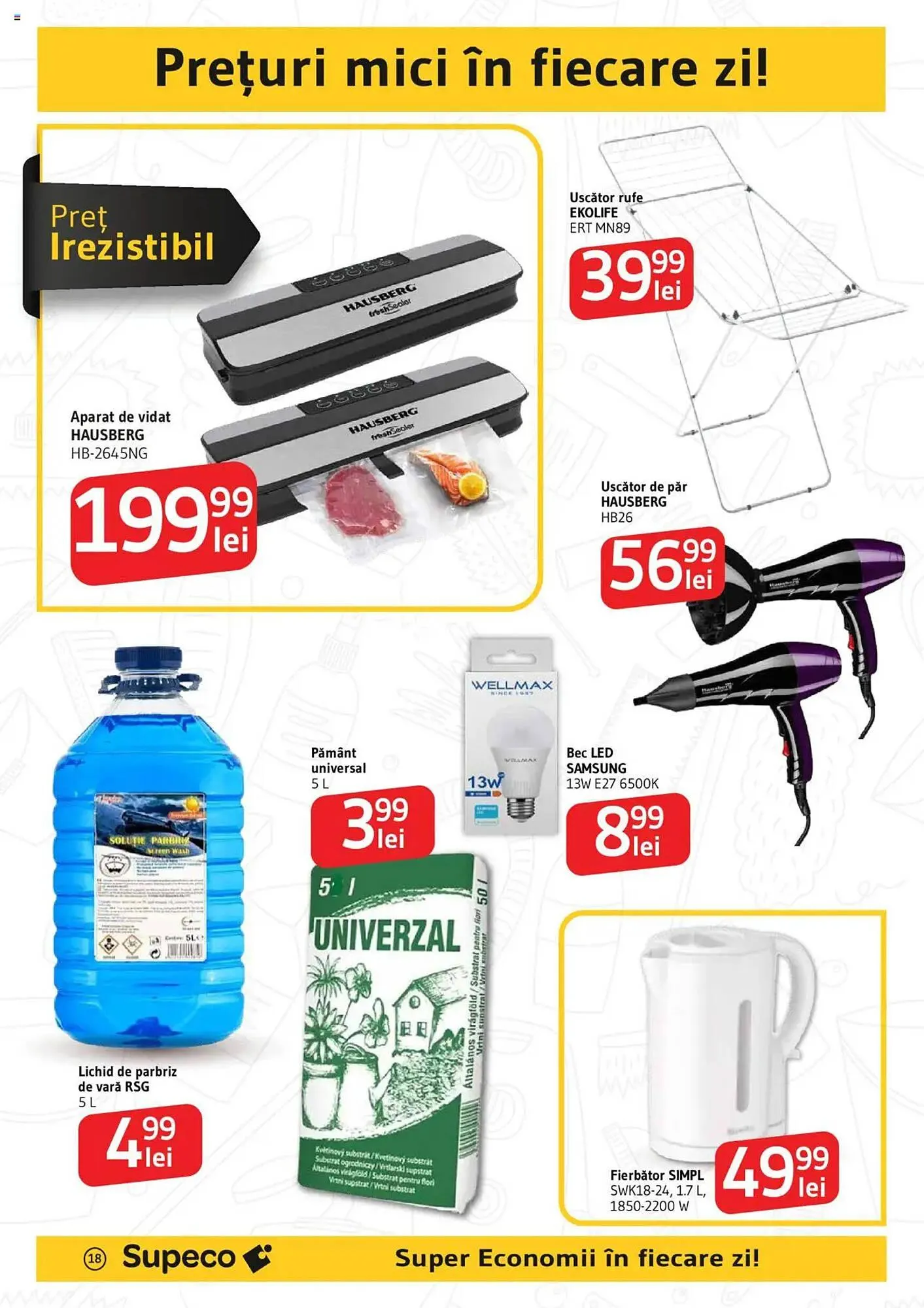 Catalog Catalog Supeco de la 24 aprilie până la 7 mai 2025 - Revista Pagina 18