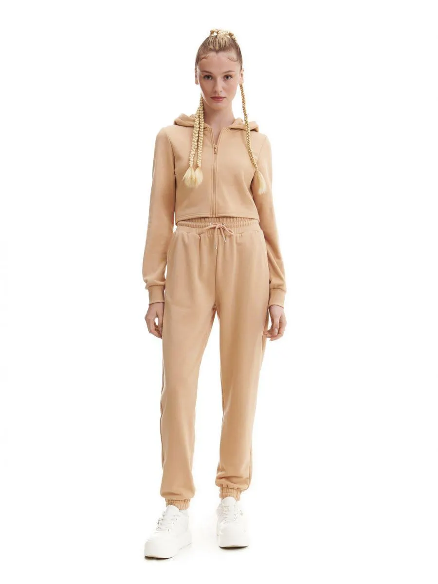 Hanorac cu glugă și fermoar