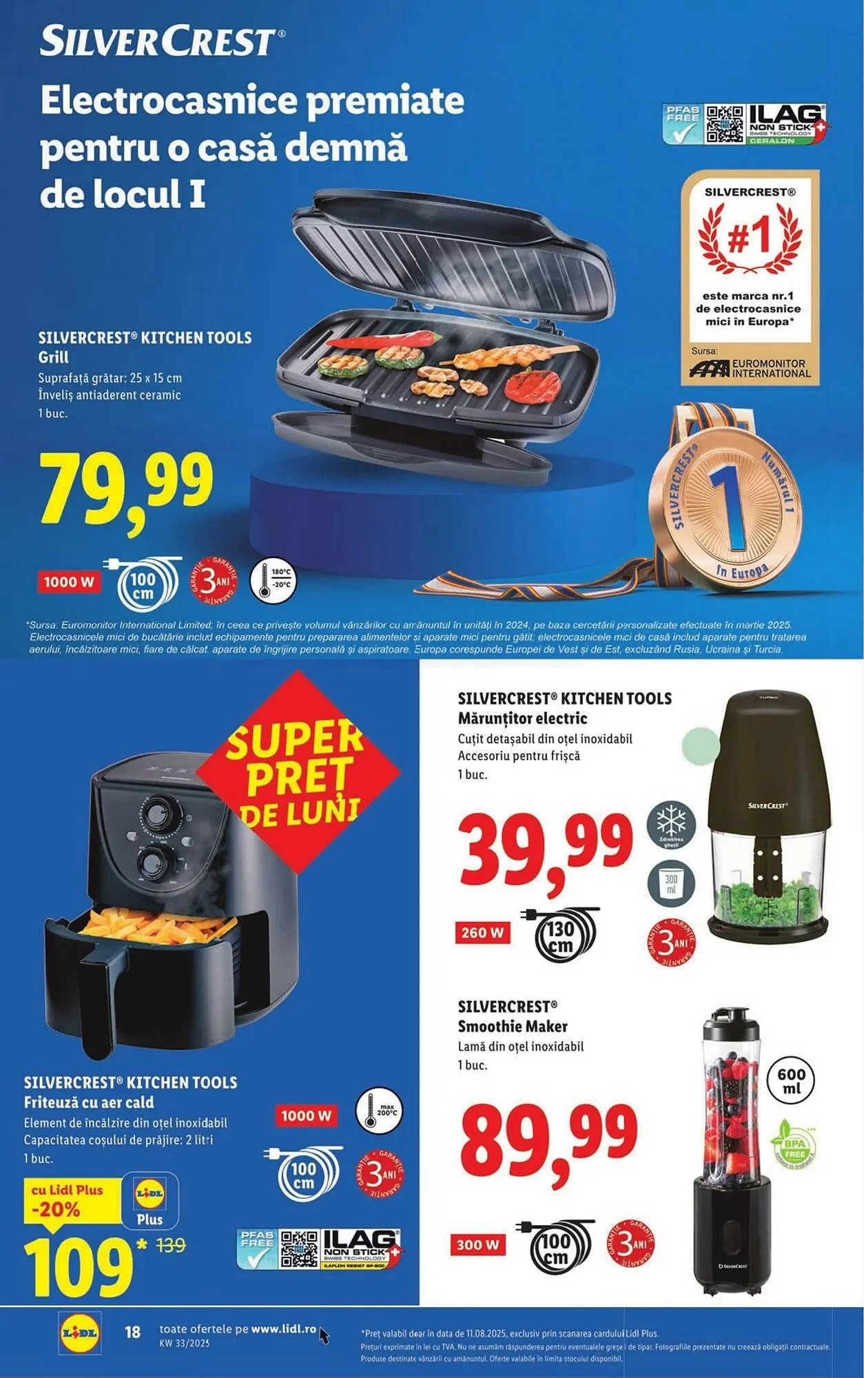 Catalog Catalog Lidl de la 11 august până la 17 august 2025 - Revista Pagina 18