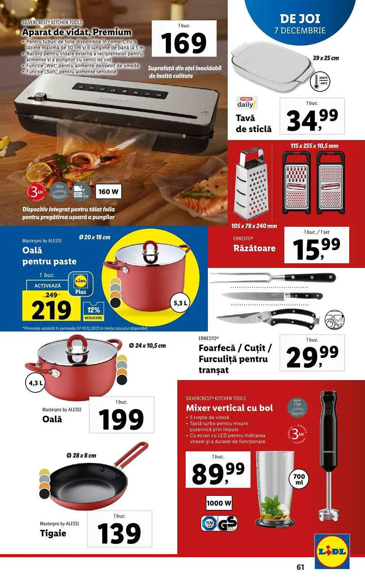 Catalog Lidl catalog de la 4 decembrie până la 10 decembrie 2023 - Revista Pagina 61