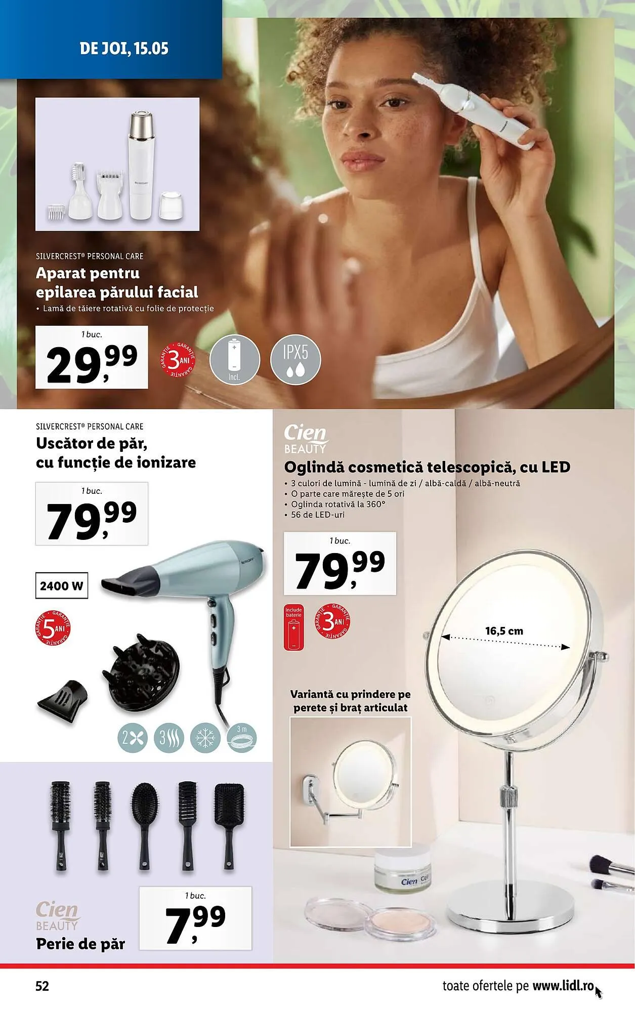 Catalog Catalog Lidl de la 12 mai până la 18 mai 2025 - Revista Pagina 52