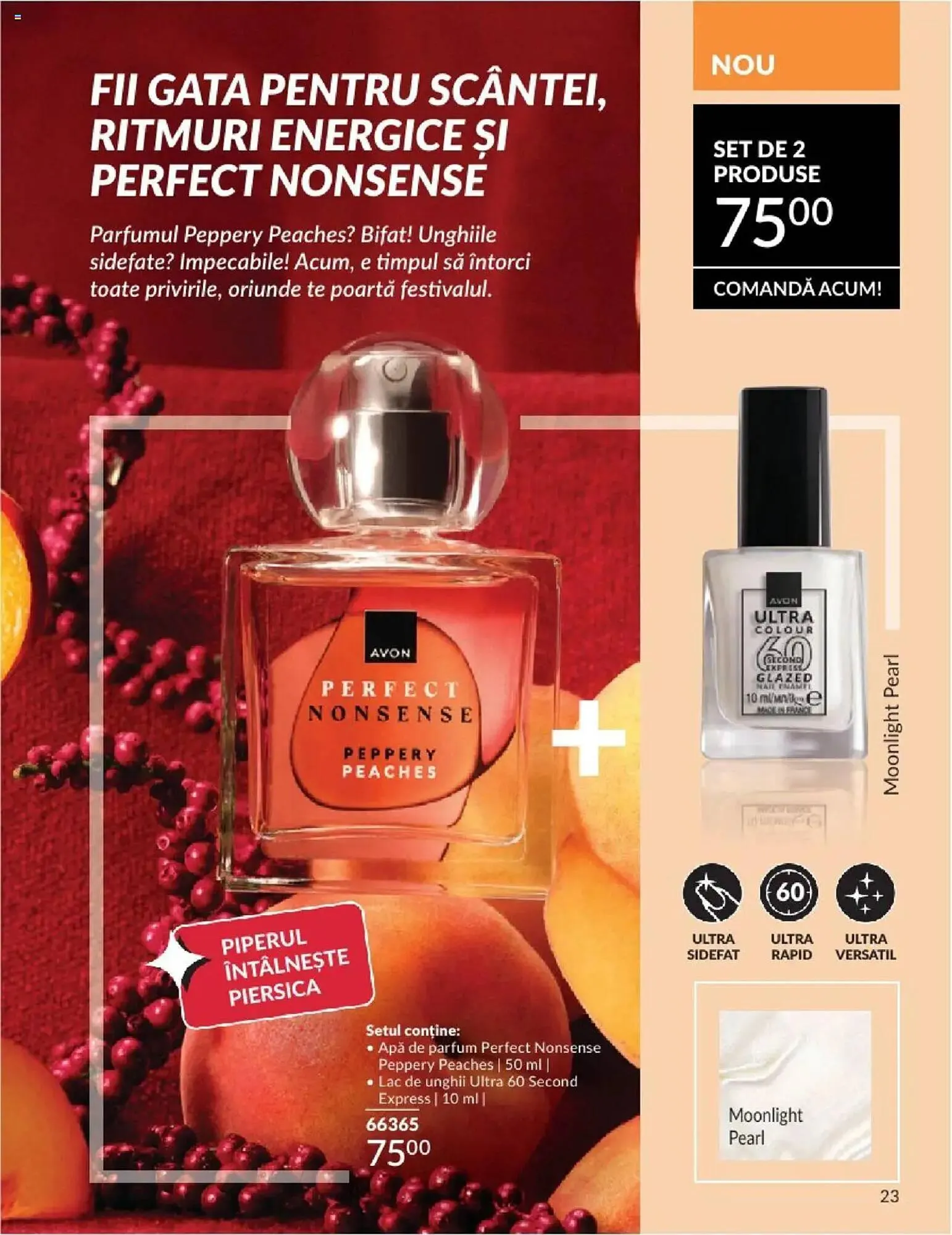 Catalog Catalog Avon de la 31 mai până la 30 iunie 2025 - Revista Pagina 23