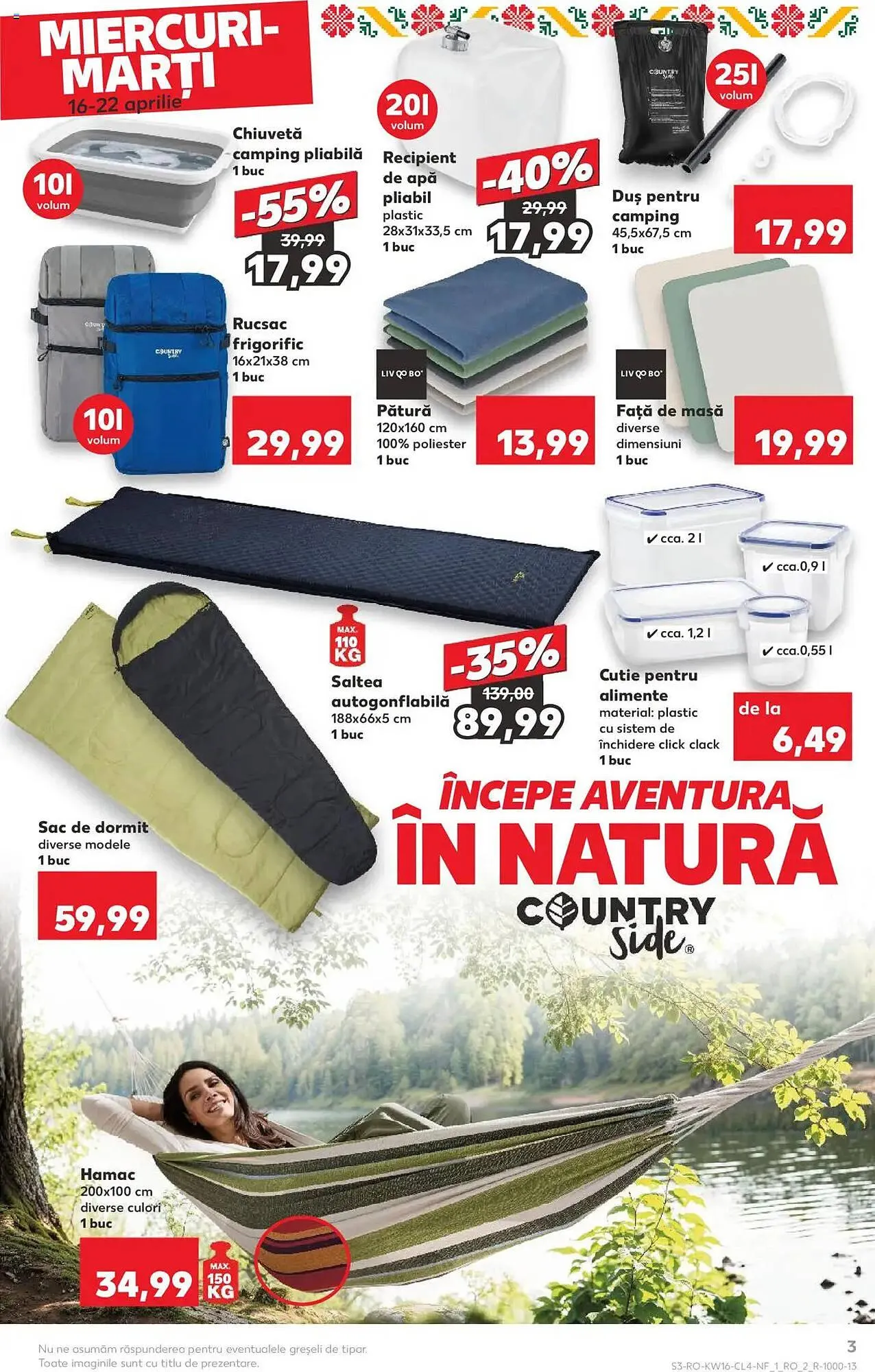 Catalog Catalog Kaufland de la 16 aprilie până la 22 aprilie 2025 - Revista Pagina 3