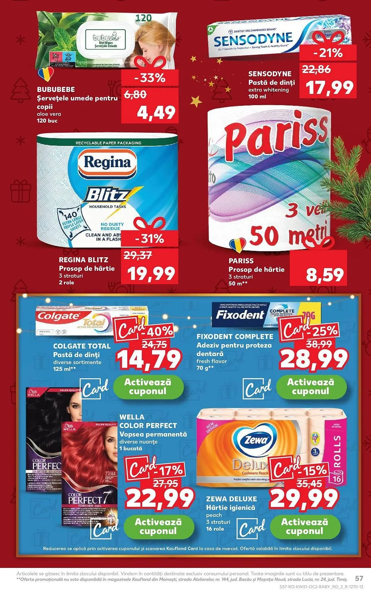 Catalog Catalog Kaufland de la 17 decembrie până la 23 decembrie 2025 - Revista Pagina 57