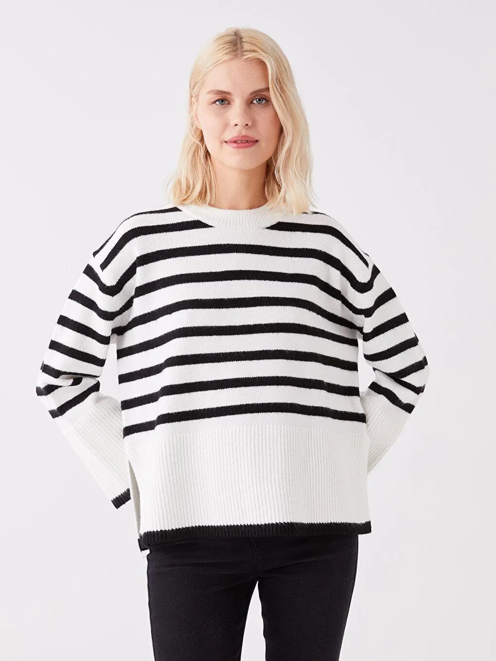 LCW Vision NEGRU Pulover