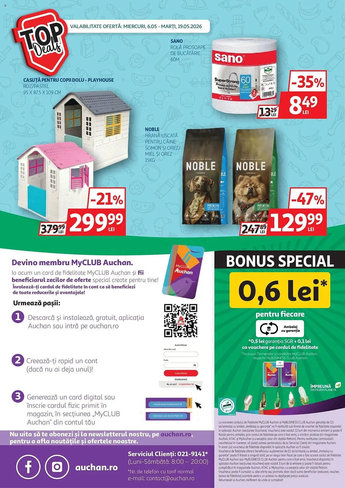 Catalog Catalog Auchan de la 6 mai până la 19 mai 2026 - Revista Pagina 32