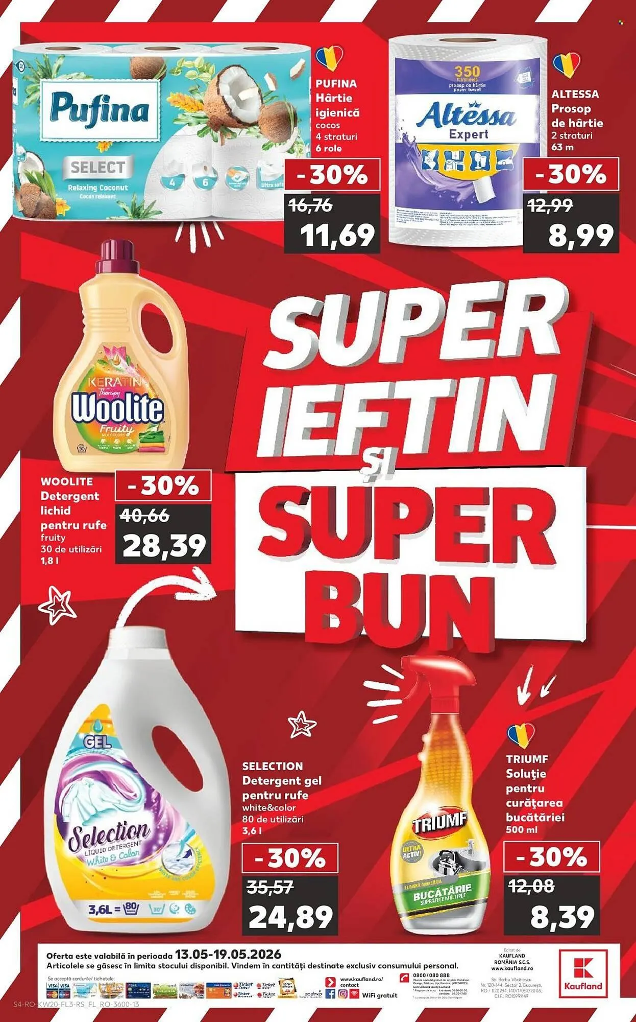 Catalog Catalog Kaufland de la 13 mai până la 19 mai 2026 - Revista Pagina 4