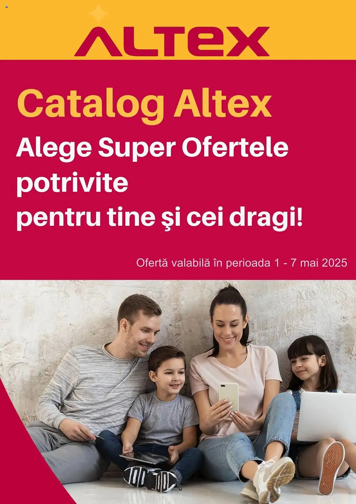 Catalog Catalog Altex de la 1 mai până la 7 mai 2025 - Revista Pagina 1