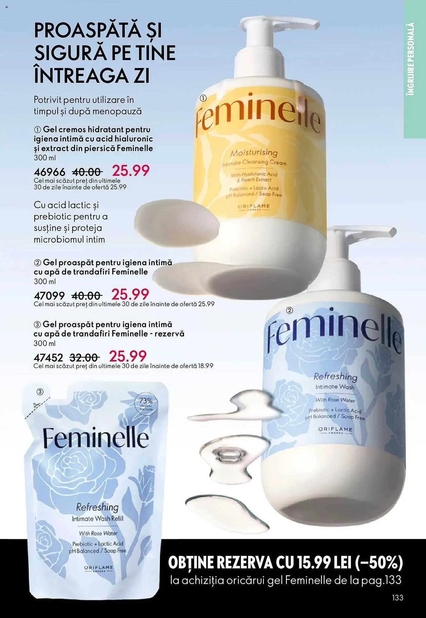 Catalog Catalog Oriflame de la 24 martie până la 14 aprilie 2026 - Revista Pagina 133