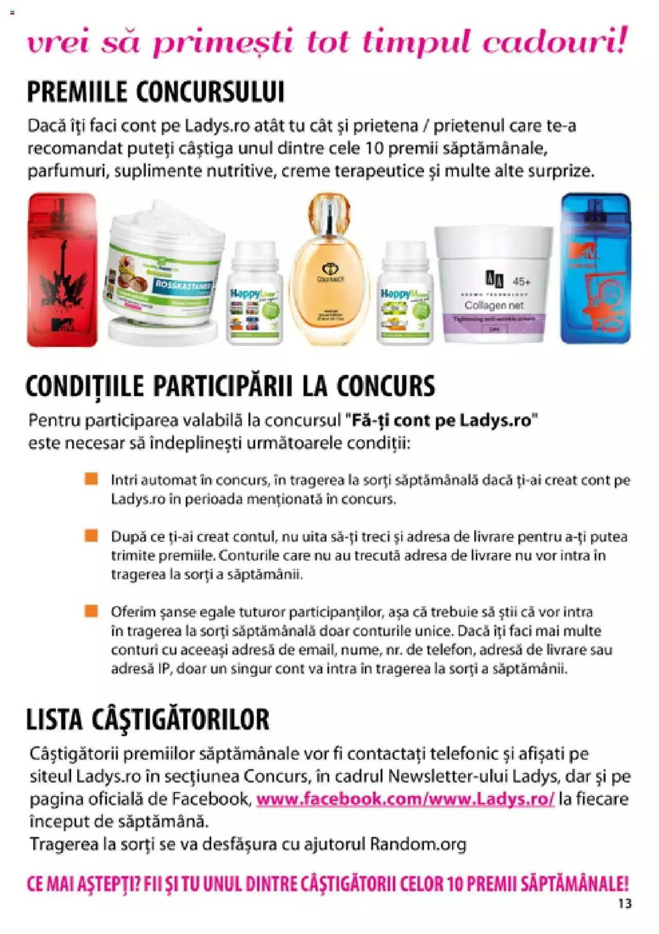 Catalog Lady’s catalog - Manual de la 17 aprilie până la 31 decembrie 2024 - Revista Pagina 14