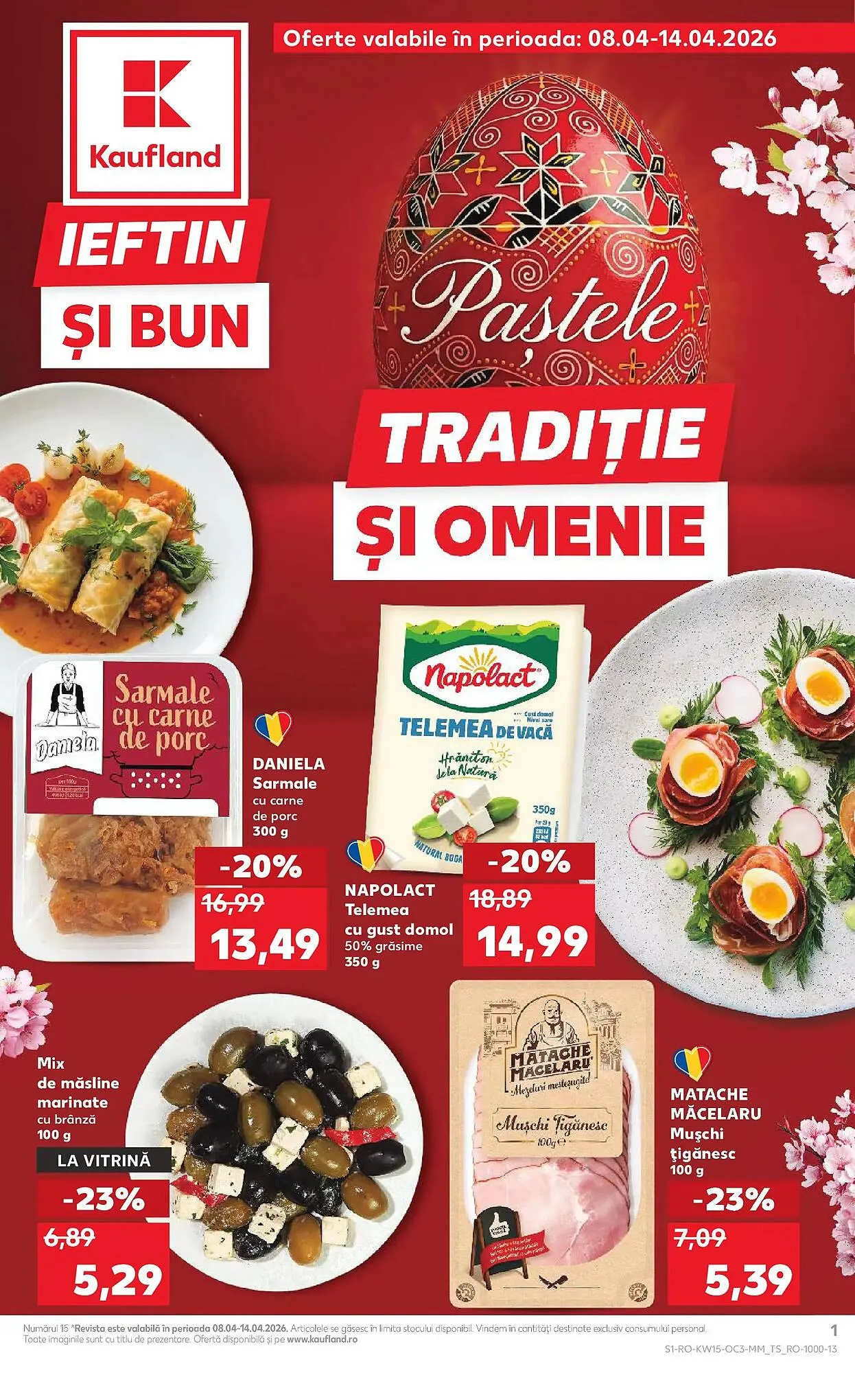 Catalog Catalog Kaufland de la 8 aprilie până la 14 aprilie 2026 - Revista Pagina 1