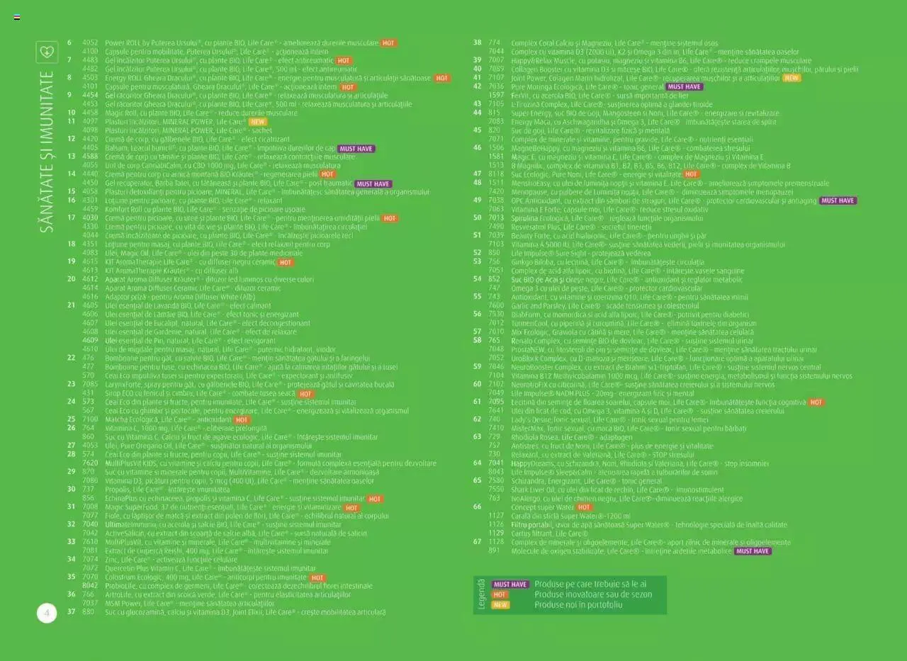 Catalog Life Care - Catalog Life Care toamna 2023 - iarna 2024 de la 1 septembrie până la 31 ianuarie 2024 - Revista Pagina 6