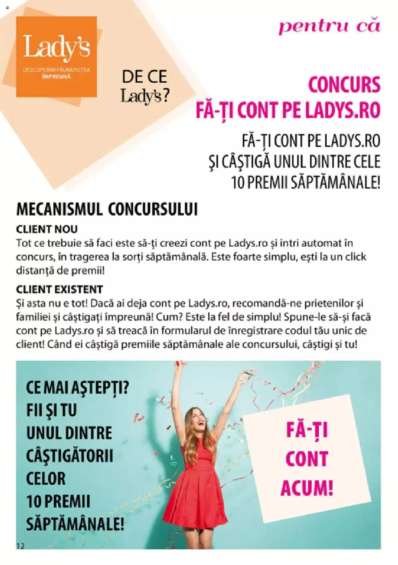 Catalog Lady’s catalog - Manual de la 17 aprilie până la 31 decembrie 2024 - Revista Pagina 13