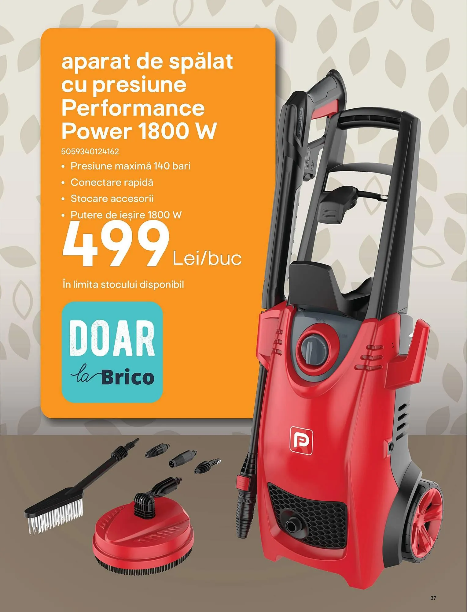 Catalog Catalog Brico Depôt de la 9 mai până la 22 aprilie 2025 - Revista Pagina 37