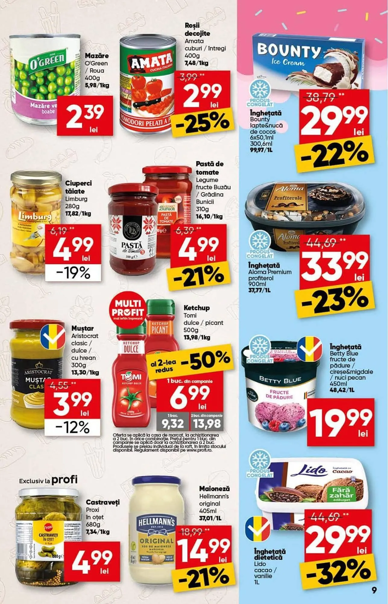 Catalog Catalog PROFI de la 16 aprilie până la 22 aprilie 2025 - Revista Pagina 9