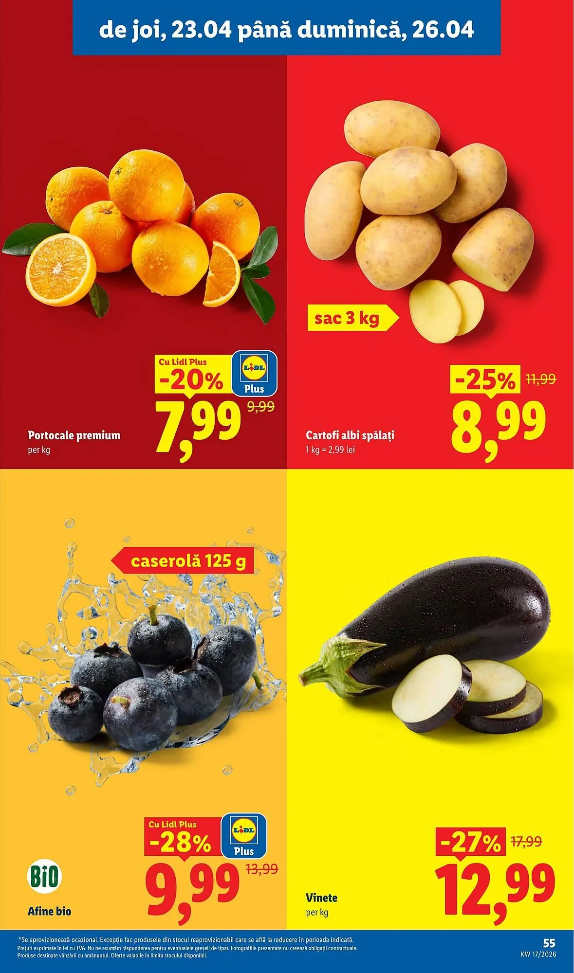 Catalog Catalog Lidl de la 20 aprilie până la 26 aprilie 2026 - Revista Pagina 55