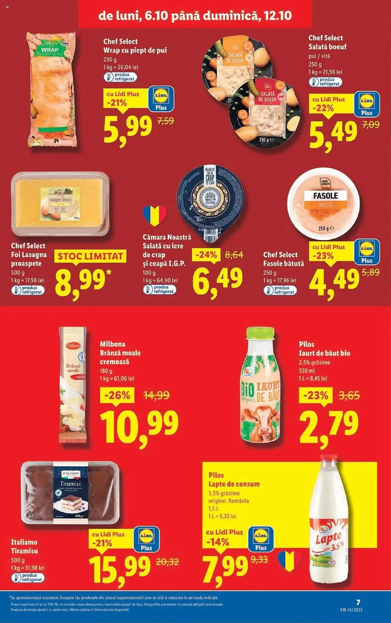 Catalog Catalog Lidl de la 5 octombrie până la 12 octombrie 2025 - Revista Pagina 7