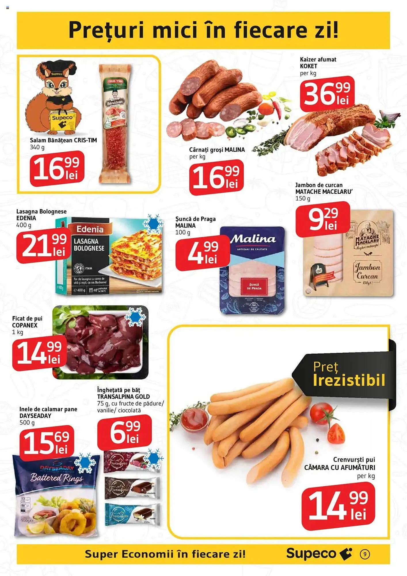 Catalog Catalog Supeco de la 24 aprilie până la 7 mai 2025 - Revista Pagina 9