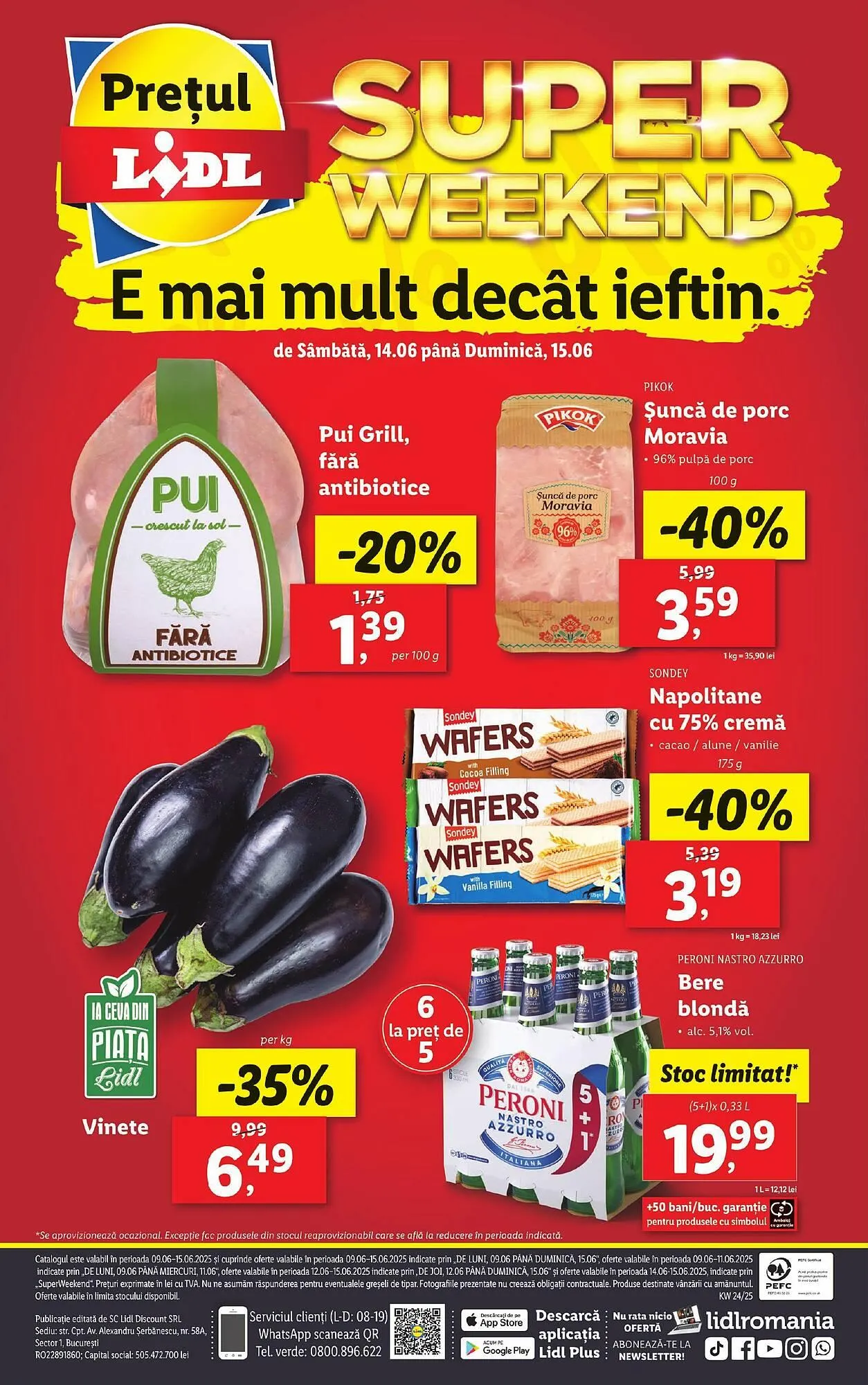 Catalog Catalog Lidl de la 9 iunie până la 15 iunie 2025 - Revista Pagina 40