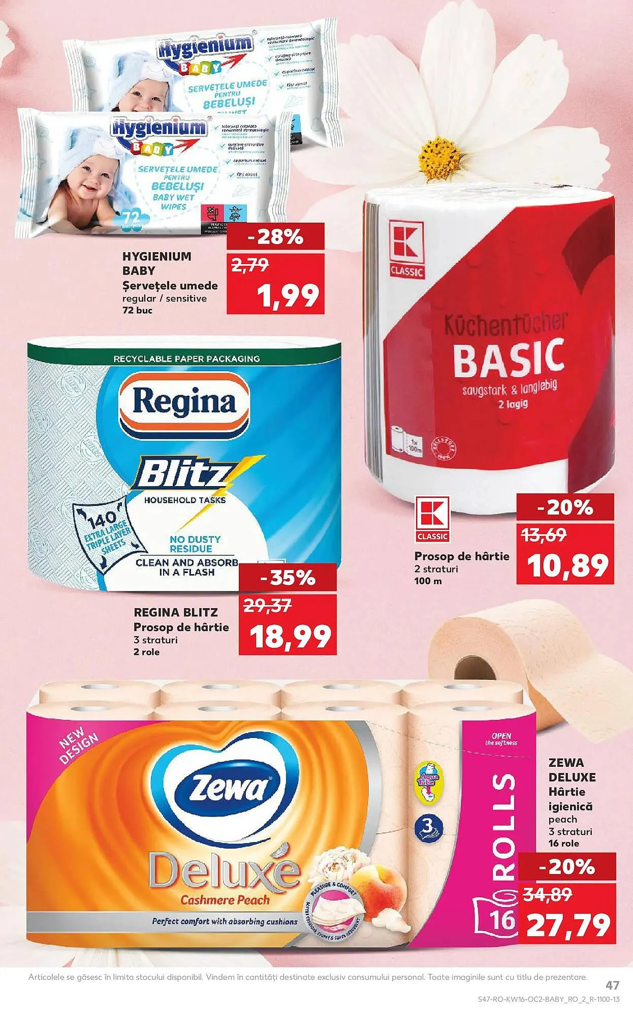 Catalog Catalog Kaufland de la 15 aprilie până la 21 aprilie 2026 - Revista Pagina 47