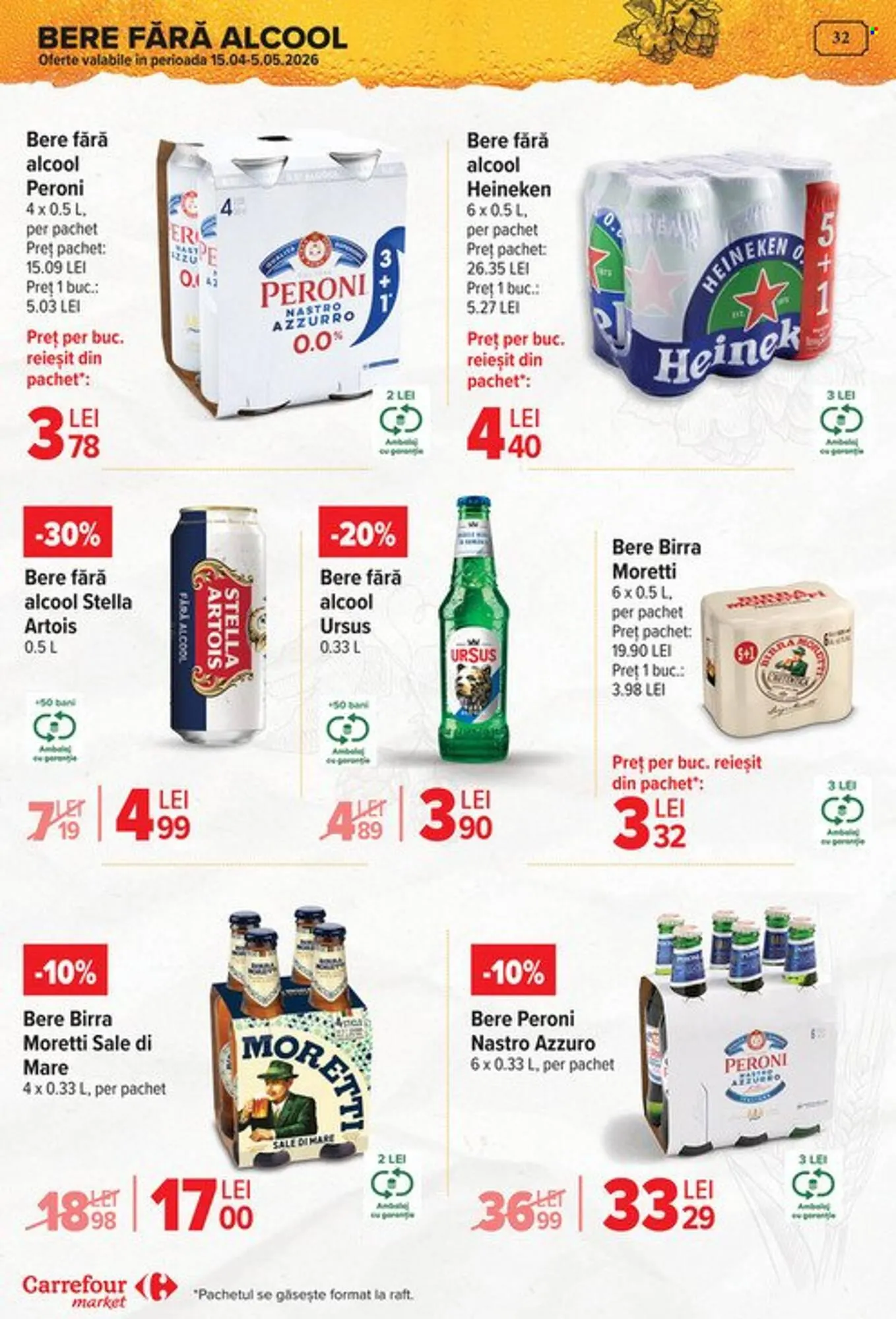 Catalog Catalog Carrefour Market de la 15 aprilie până la 28 aprilie 2026 - Revista Pagina 34