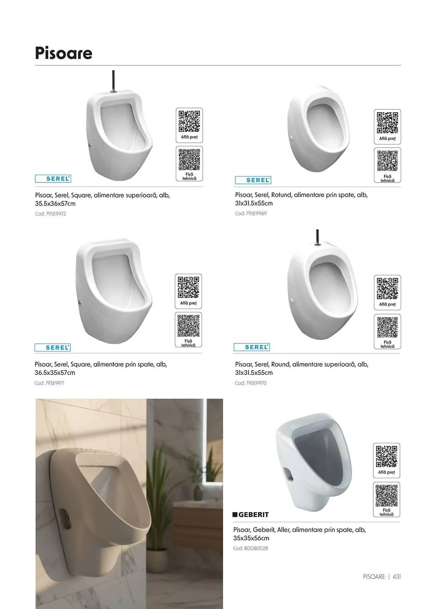 Catalog Catalog Romstal de la 1 aprilie până la 31 decembrie 2026 - Revista Pagina 431