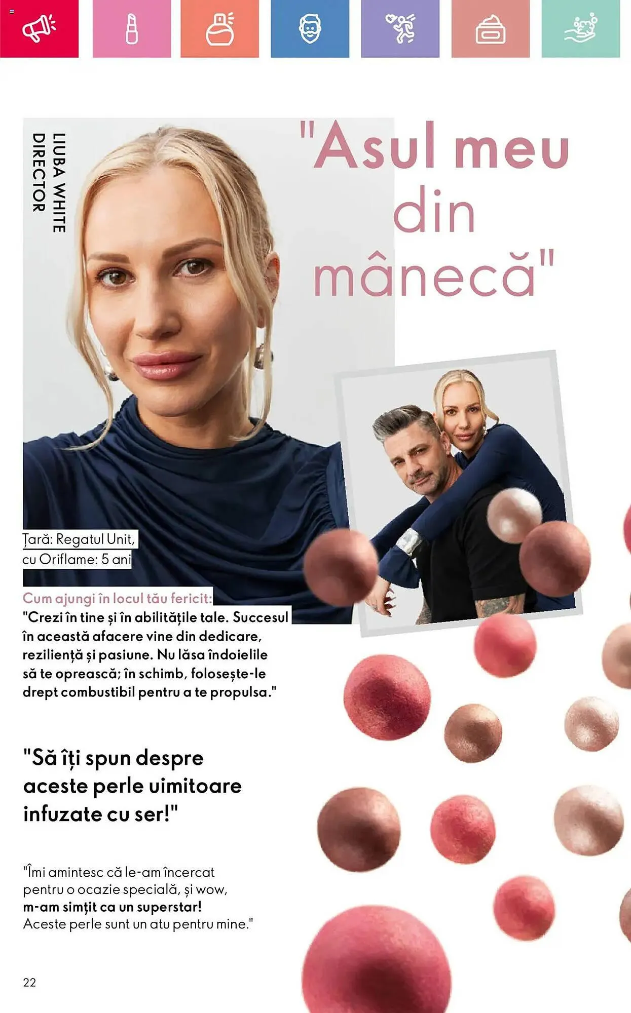 Catalog Catalog Oriflame de la 26 iulie până la 19 august 2025 - Revista Pagina 22