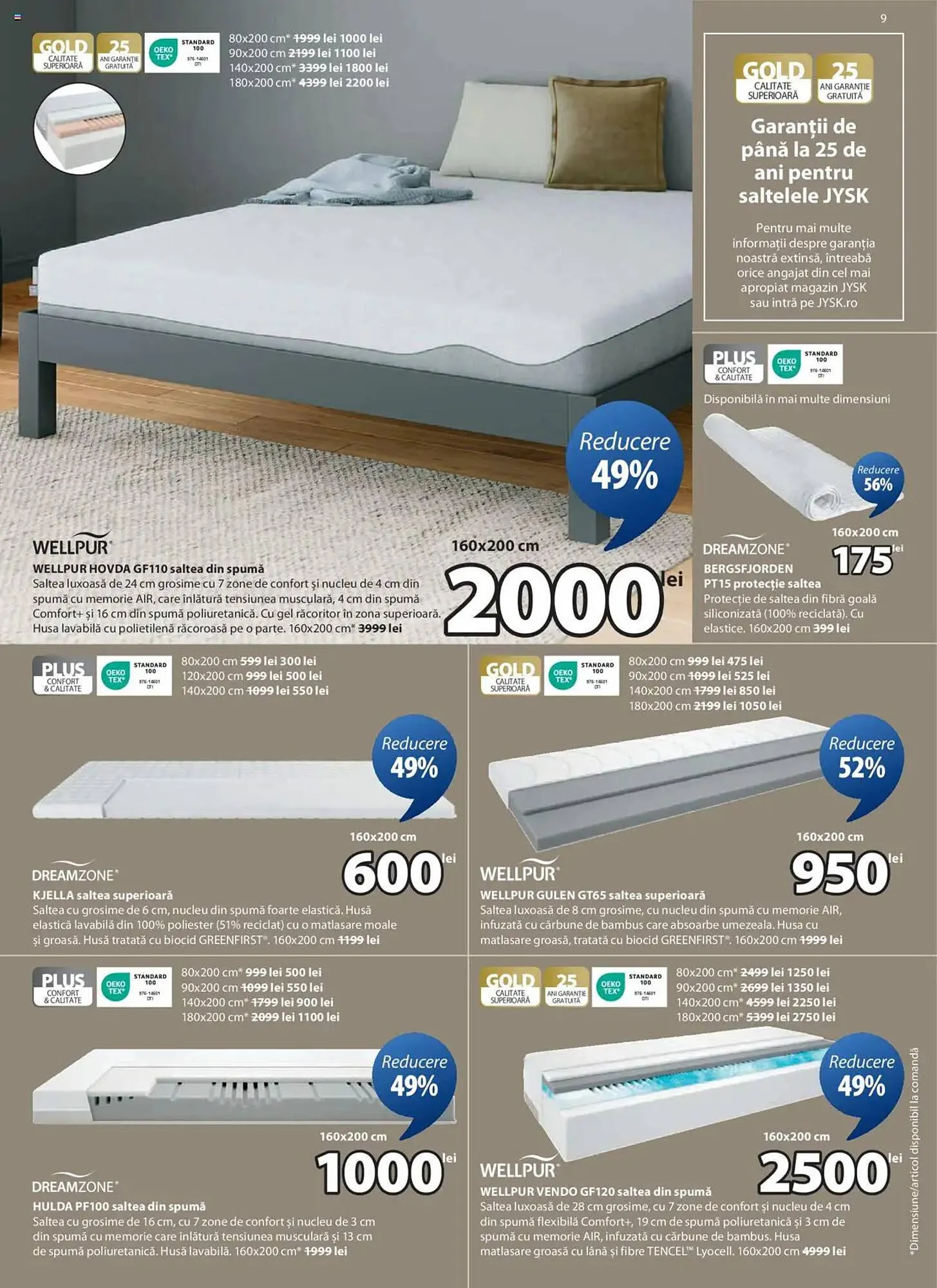 Catalog Catalog JYSK de la 4 august până la 26 august 2025 - Revista Pagina 9