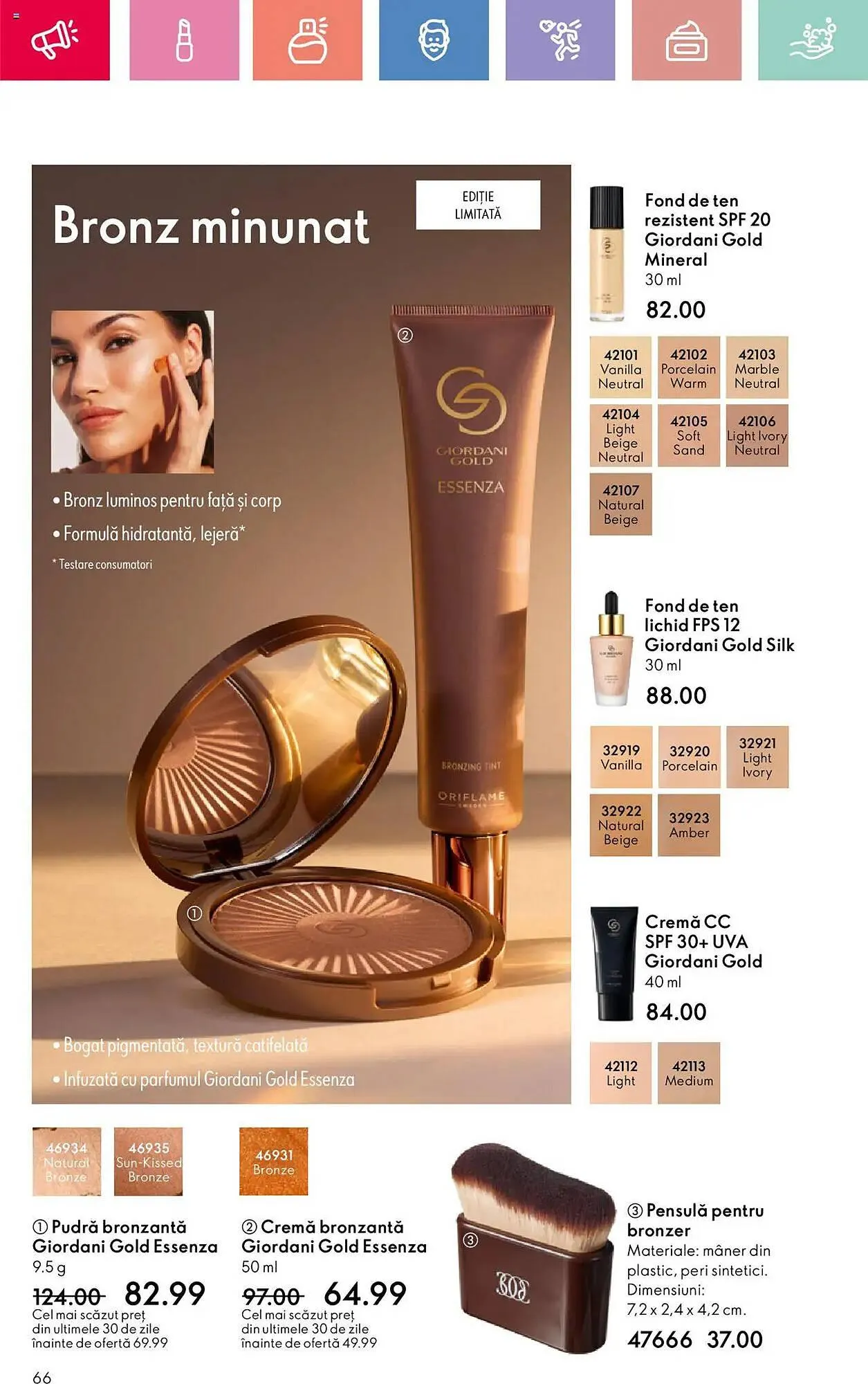 Catalog Catalog Oriflame de la 15 iunie până la 5 iulie 2025 - Revista Pagina 66