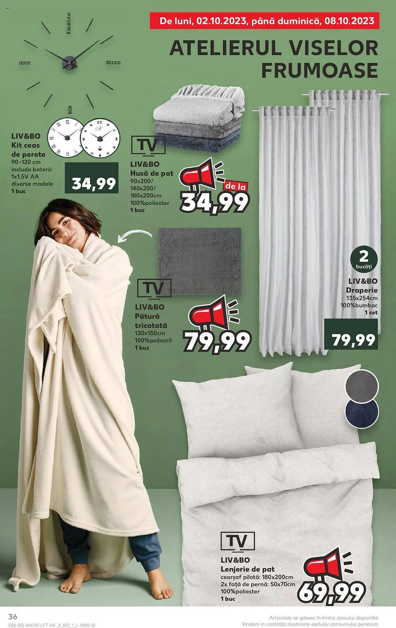 Catalog Kaufland catalog de la 27 septembrie până la 3 octombrie 2023 - Revista Pagina 36