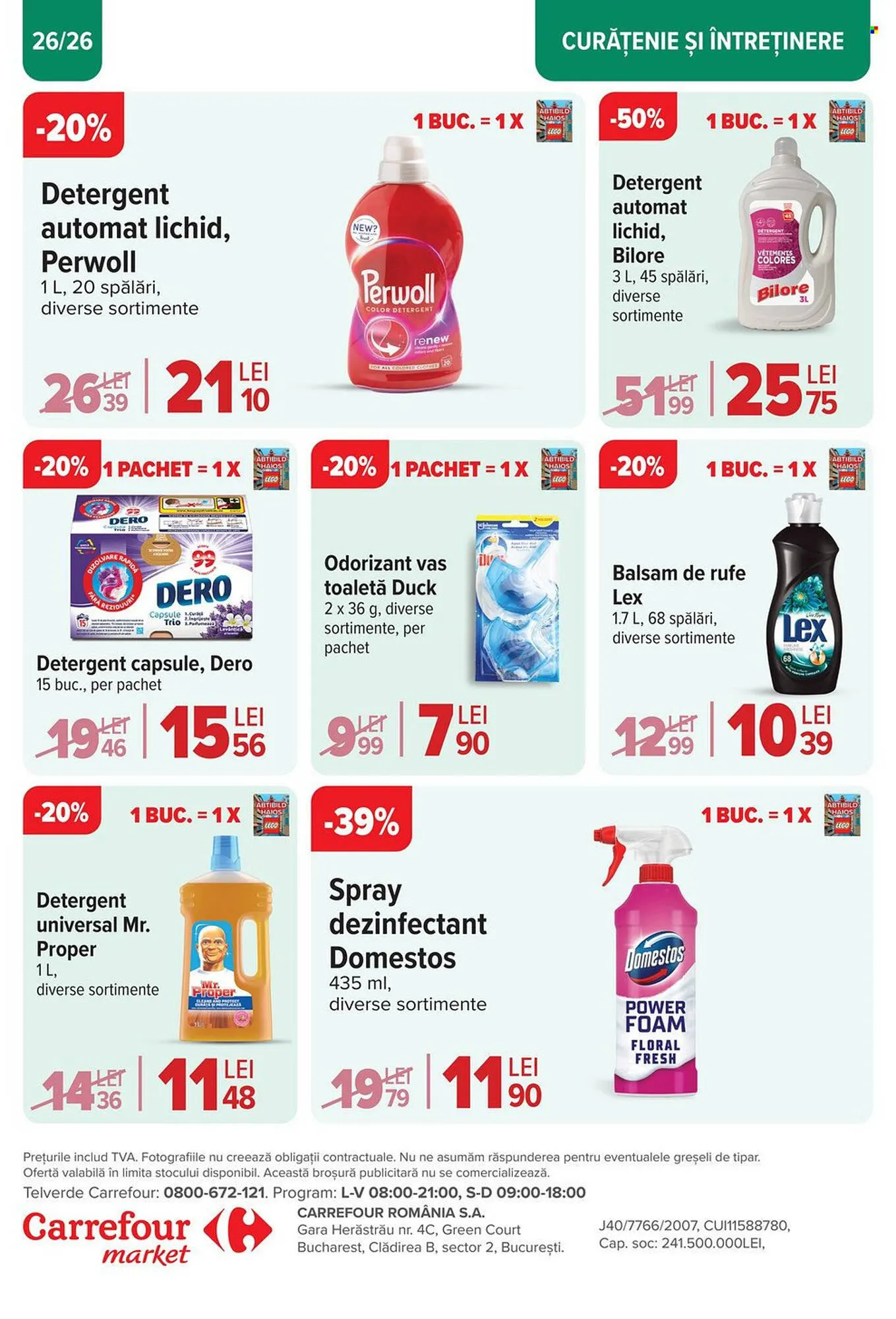 Catalog Catalog Carrefour Market de la 14 aprilie până la 22 aprilie 2025 - Revista Pagina 26