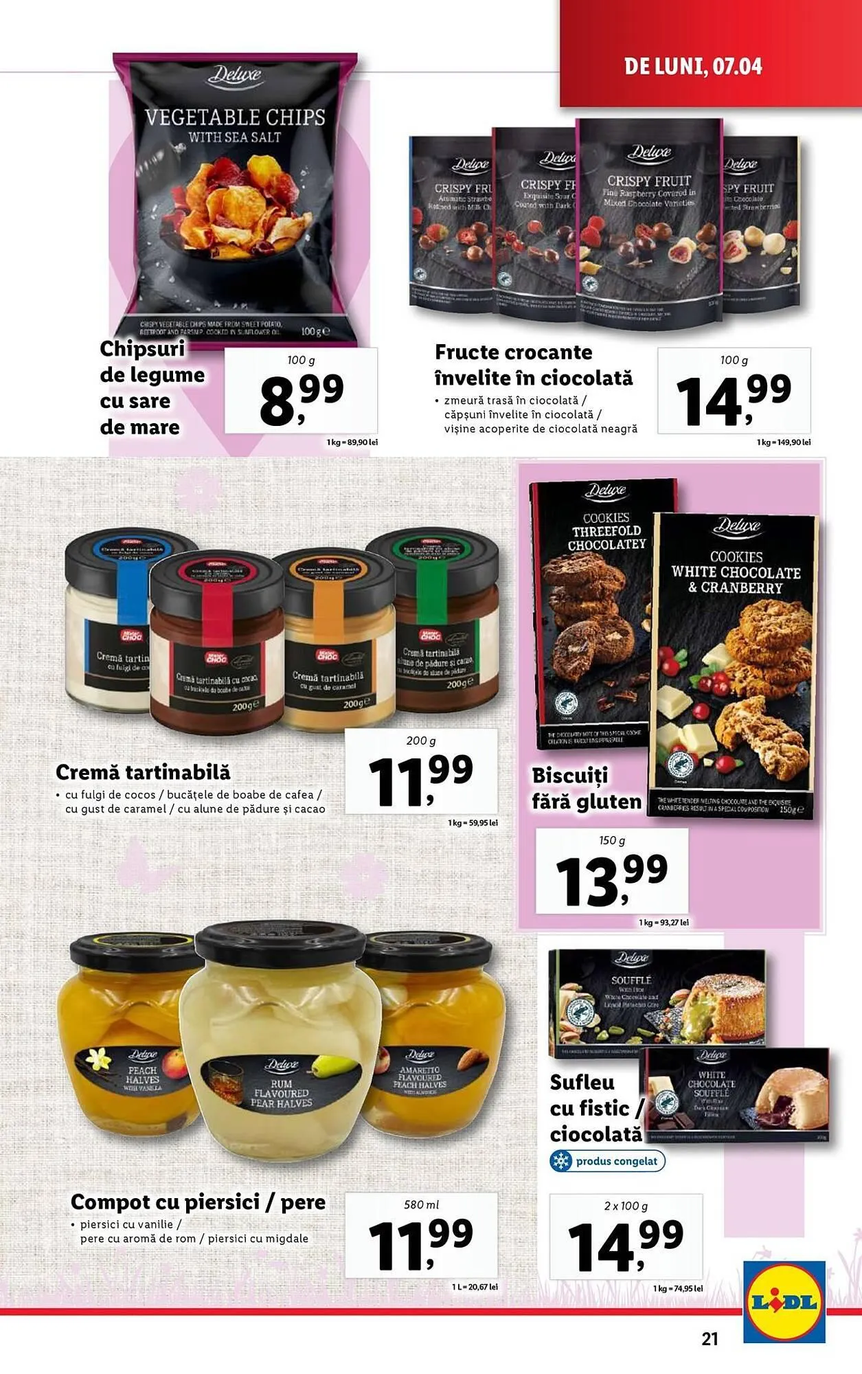 Catalog Catalog Lidl de la 7 aprilie până la 13 aprilie 2025 - Revista Pagina 21