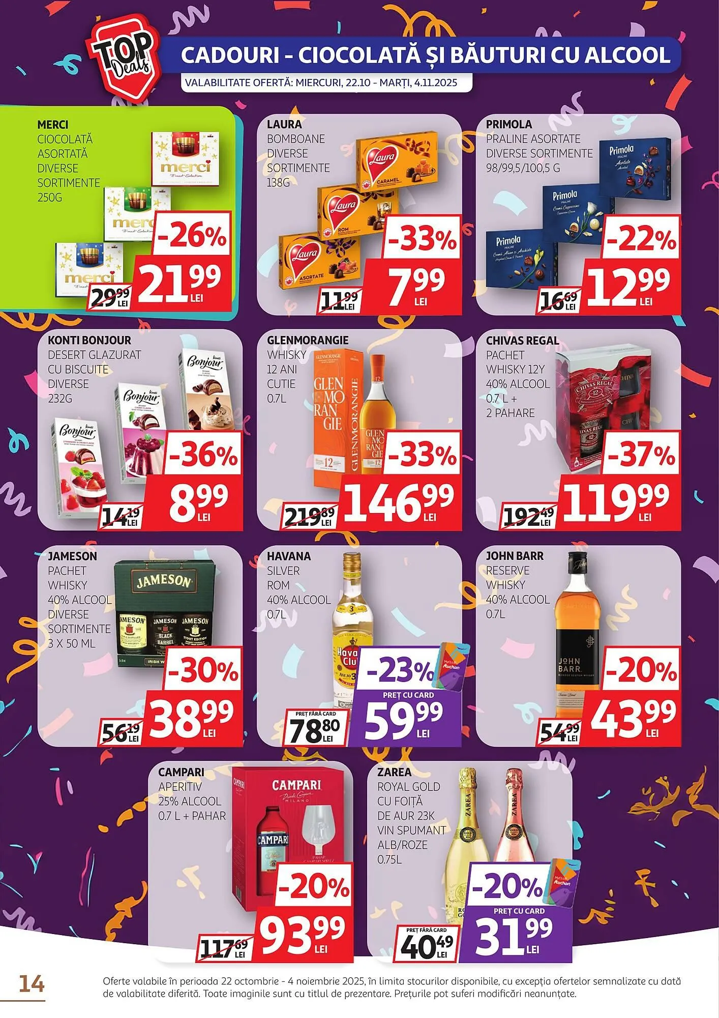 Catalog Catalog Auchan de la 22 octombrie până la 4 noiembrie 2025 - Revista Pagina 14