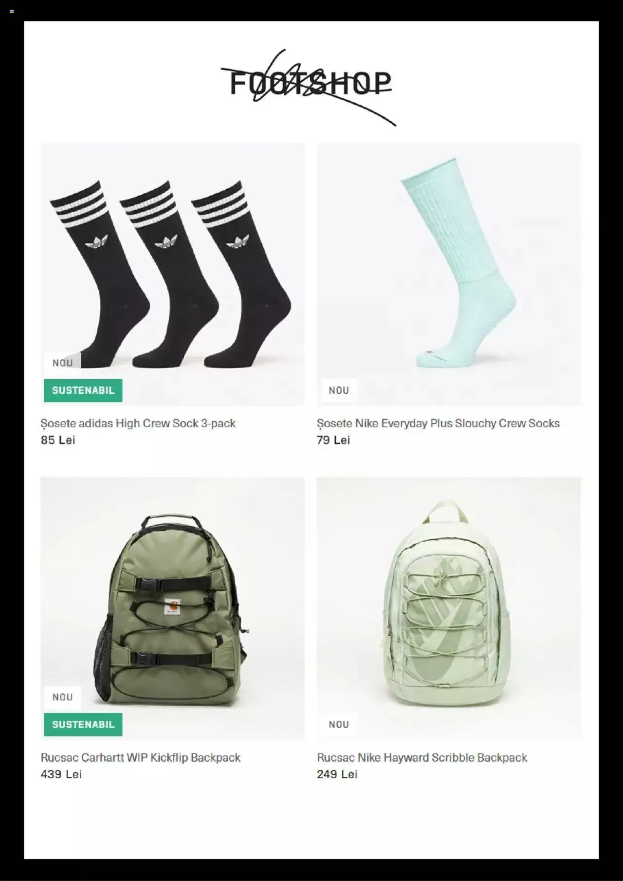 Catalog Catalog Footshop de la 5 august până la 31 decembrie 2023 - Revista Pagina 6