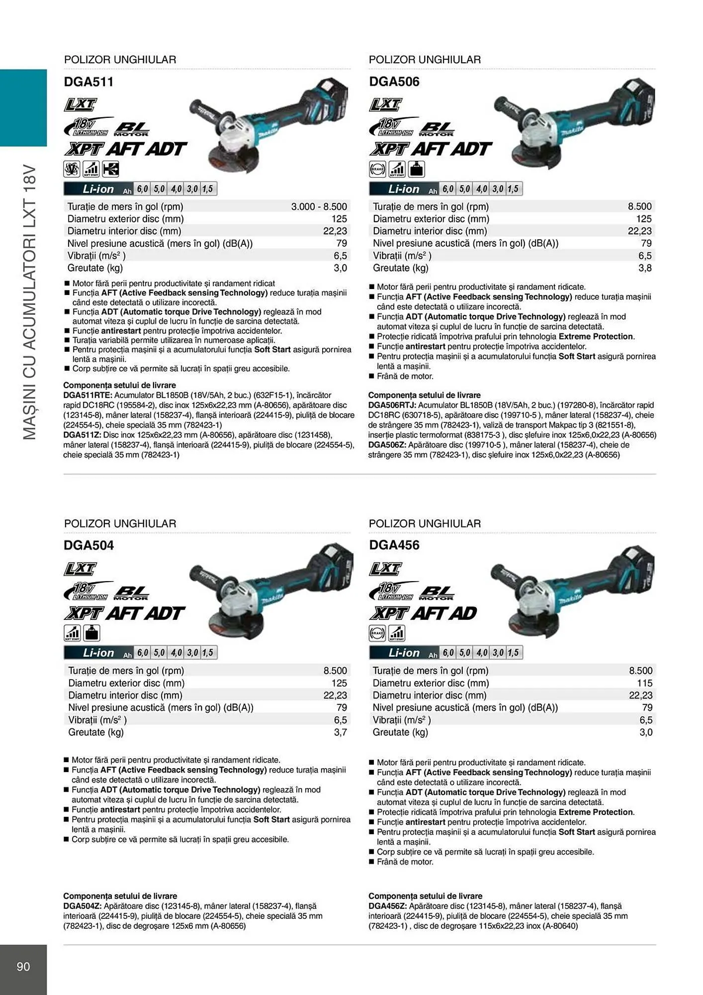 Catalog Catalog Makita de la 28 aprilie până la 31 decembrie 2026 - Revista Pagina 90