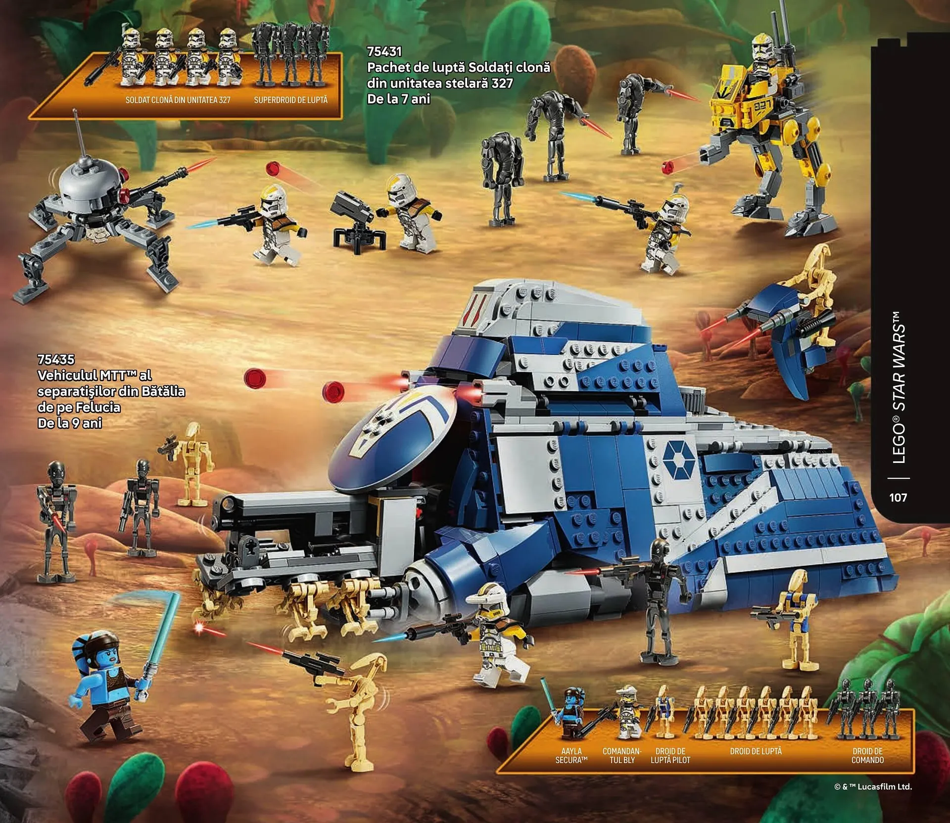 Catalog Catalog Lego de la 1 ianuarie până la 30 iunie 2026 - Revista Pagina 107